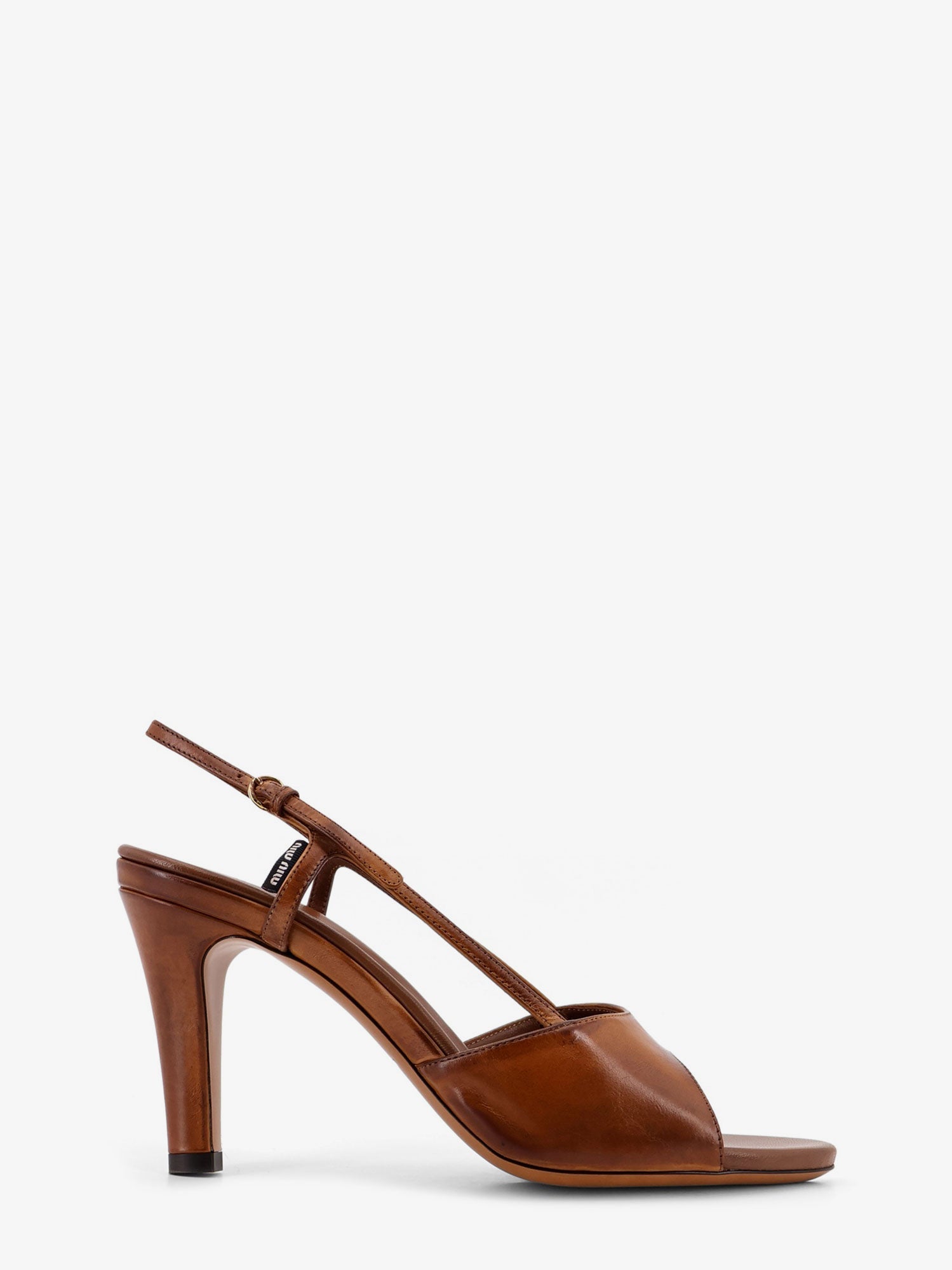 Miu Miu Women Vintage Leather Sandals MIU MIU