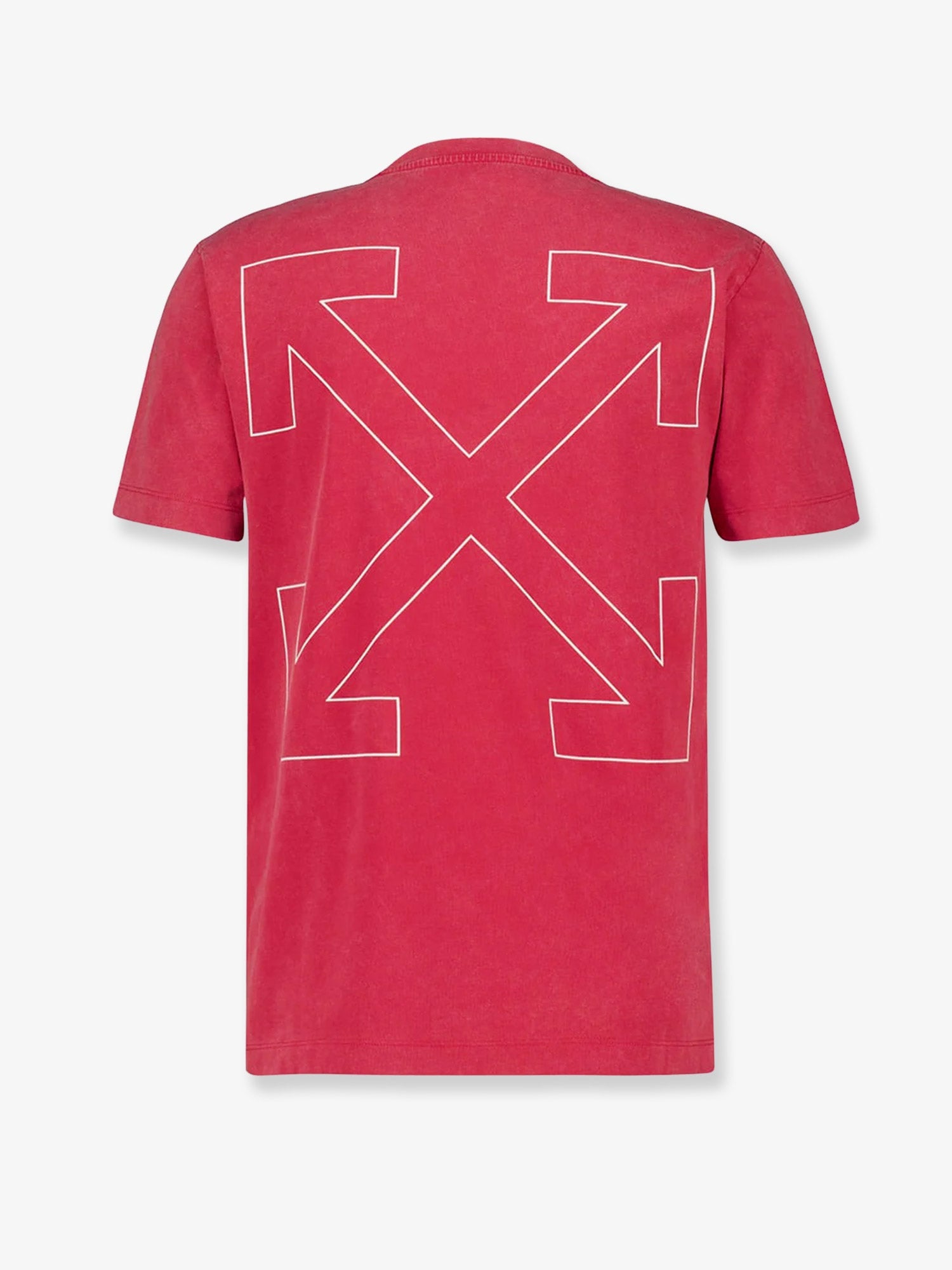 Off White Men Cotton T-Shirt OFF-WHITE