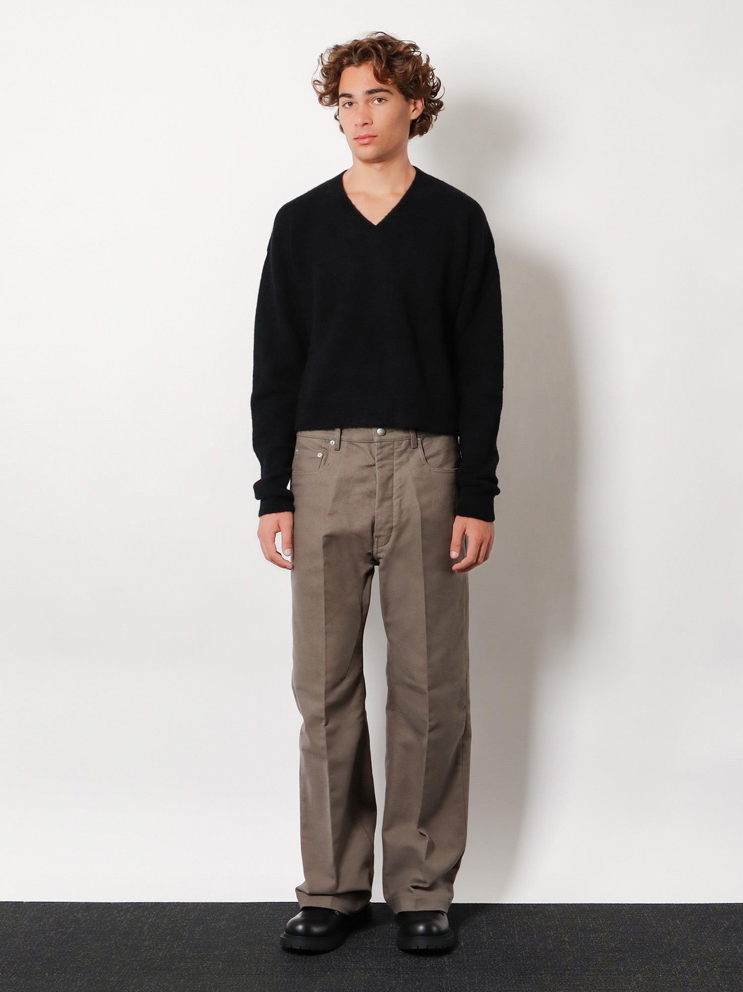 Rick Owens Men Geth Certified Cotton Trousers RICK OWENS