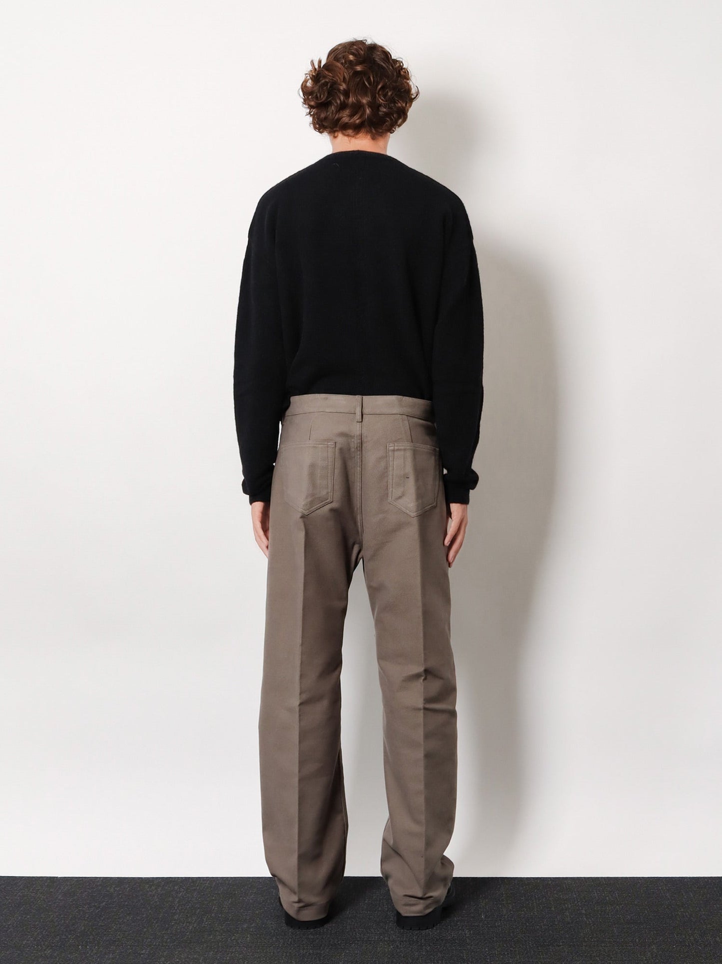Rick Owens Men Geth Certified Cotton Trousers RICK OWENS