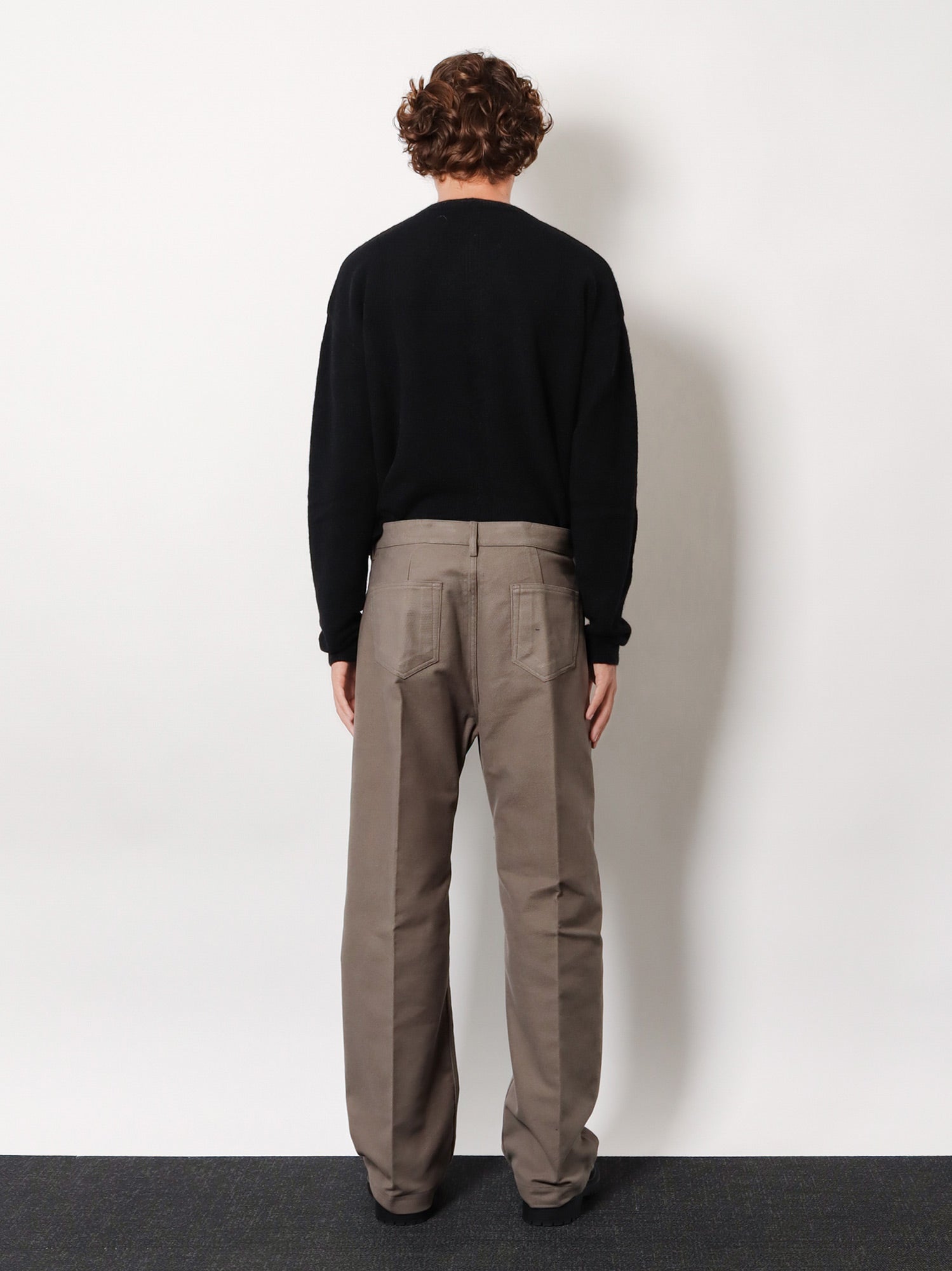 Rick Owens Men Geth Certified Cotton Trousers RICK OWENS