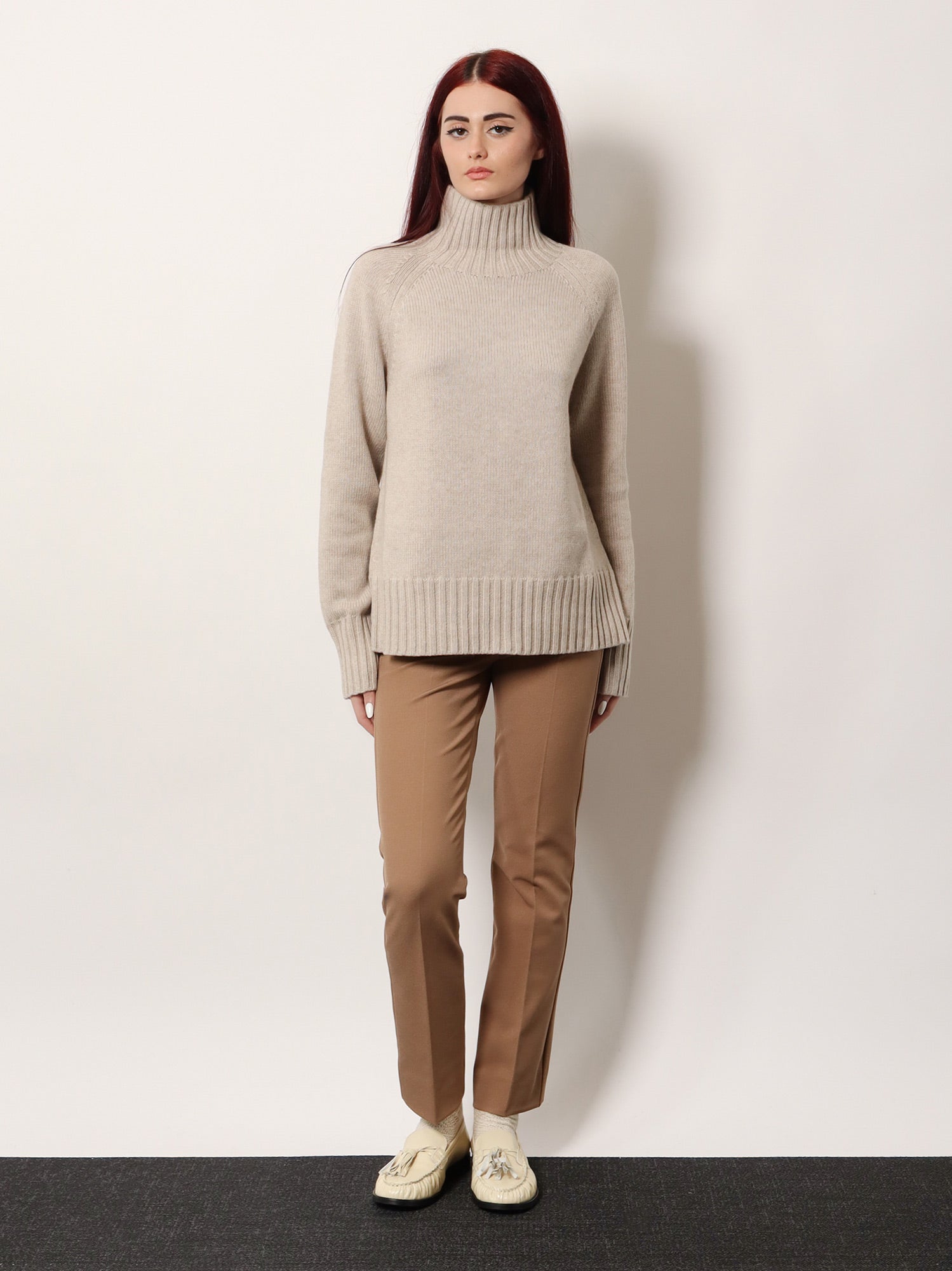 'S Max Mara Women Umanita Cotton Blend Trousers S MAX MARA