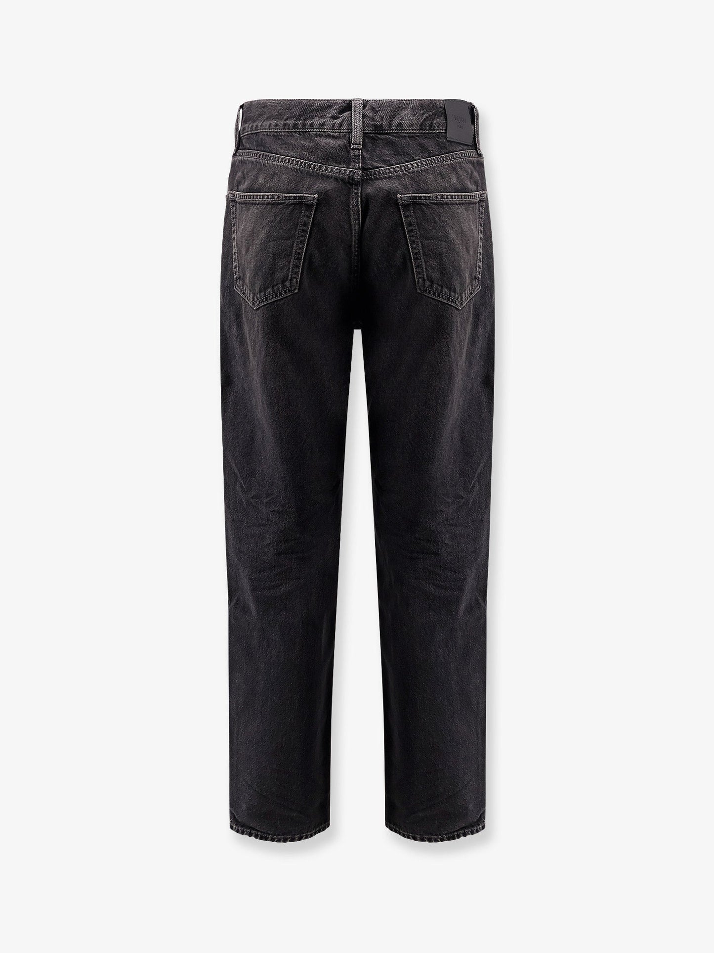 Saint Laurent Men Long Mick Black Denim Trousers SAINT LAURENT