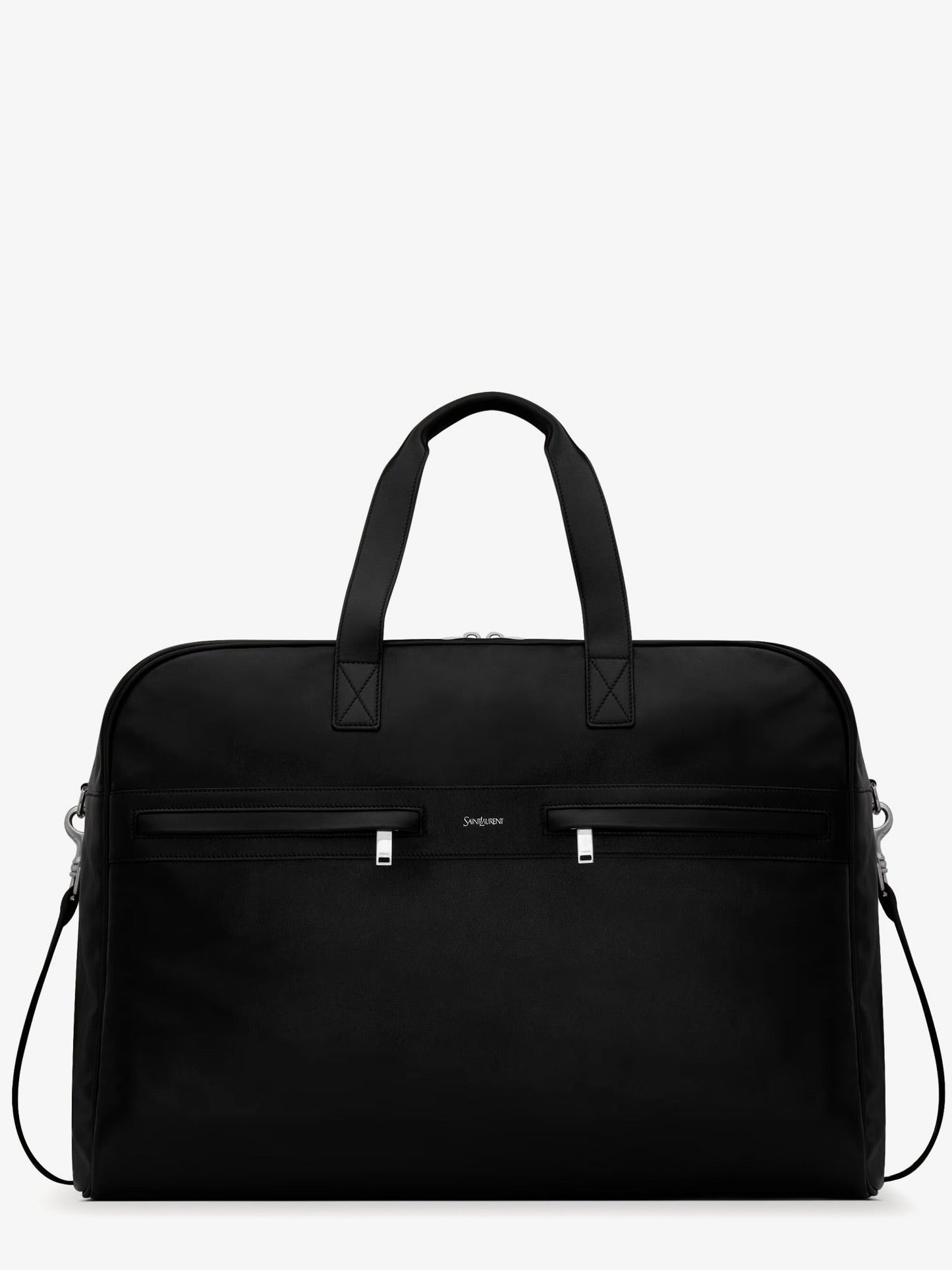 Saint Laurent Men Camp Leather Travel Bag SAINT LAURENT