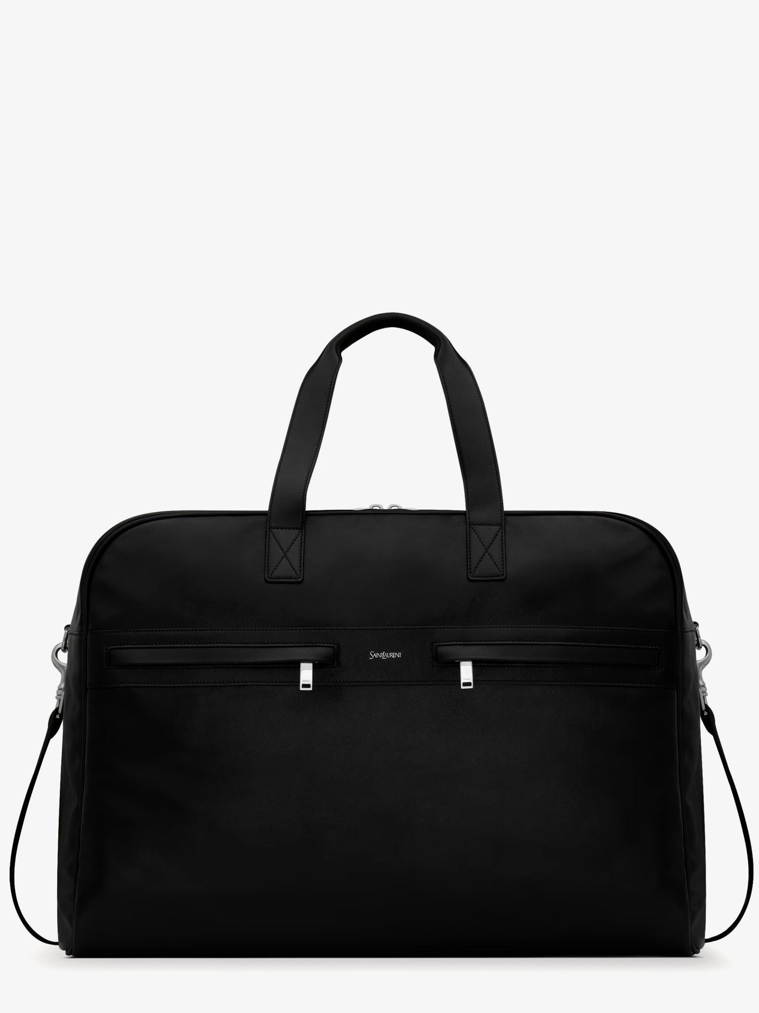 Saint Laurent Men Camp Leather Travel Bag SAINT LAURENT