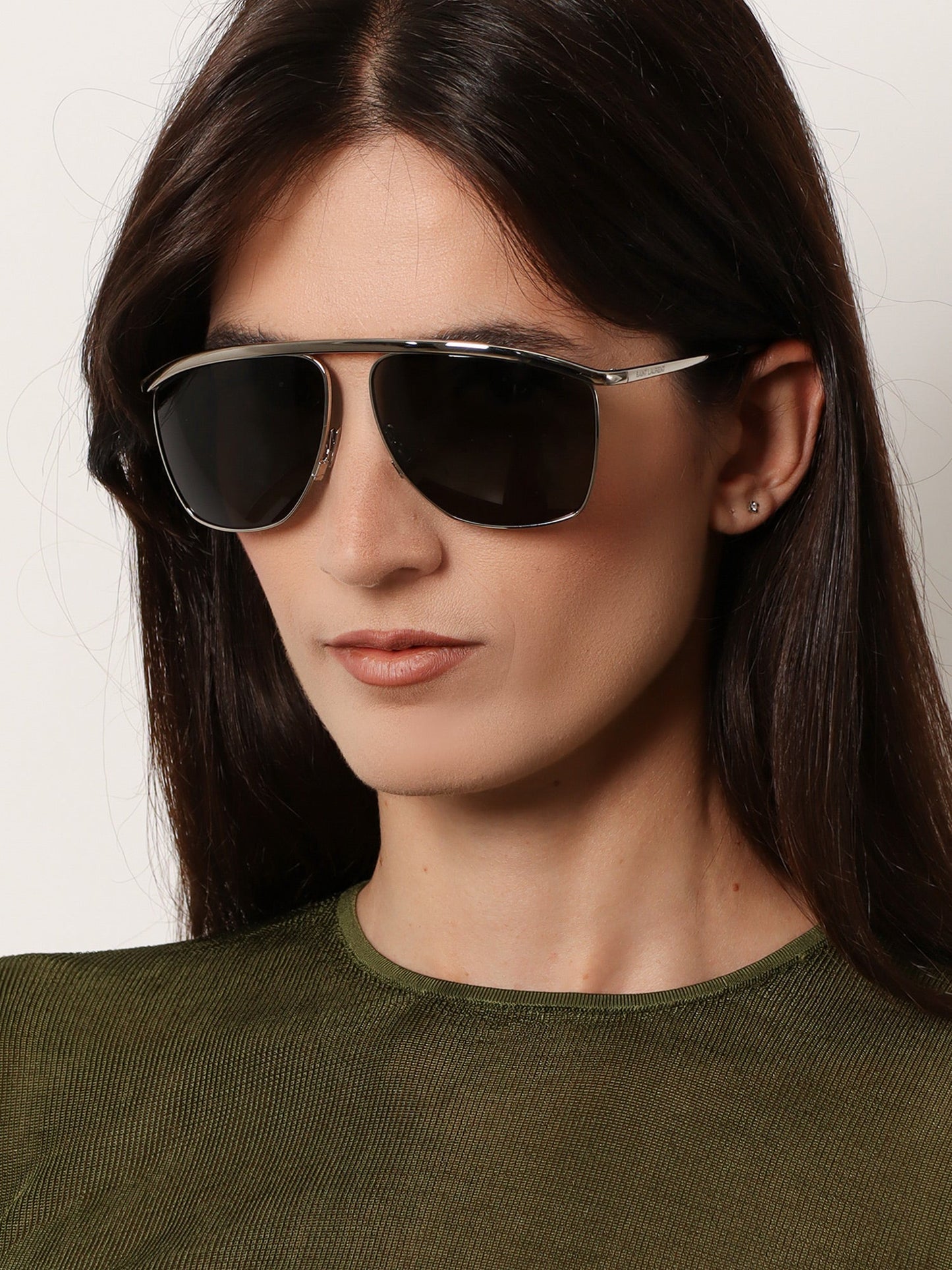 Saint Laurent Women Metal Sunglasses SAINT LAURENT
