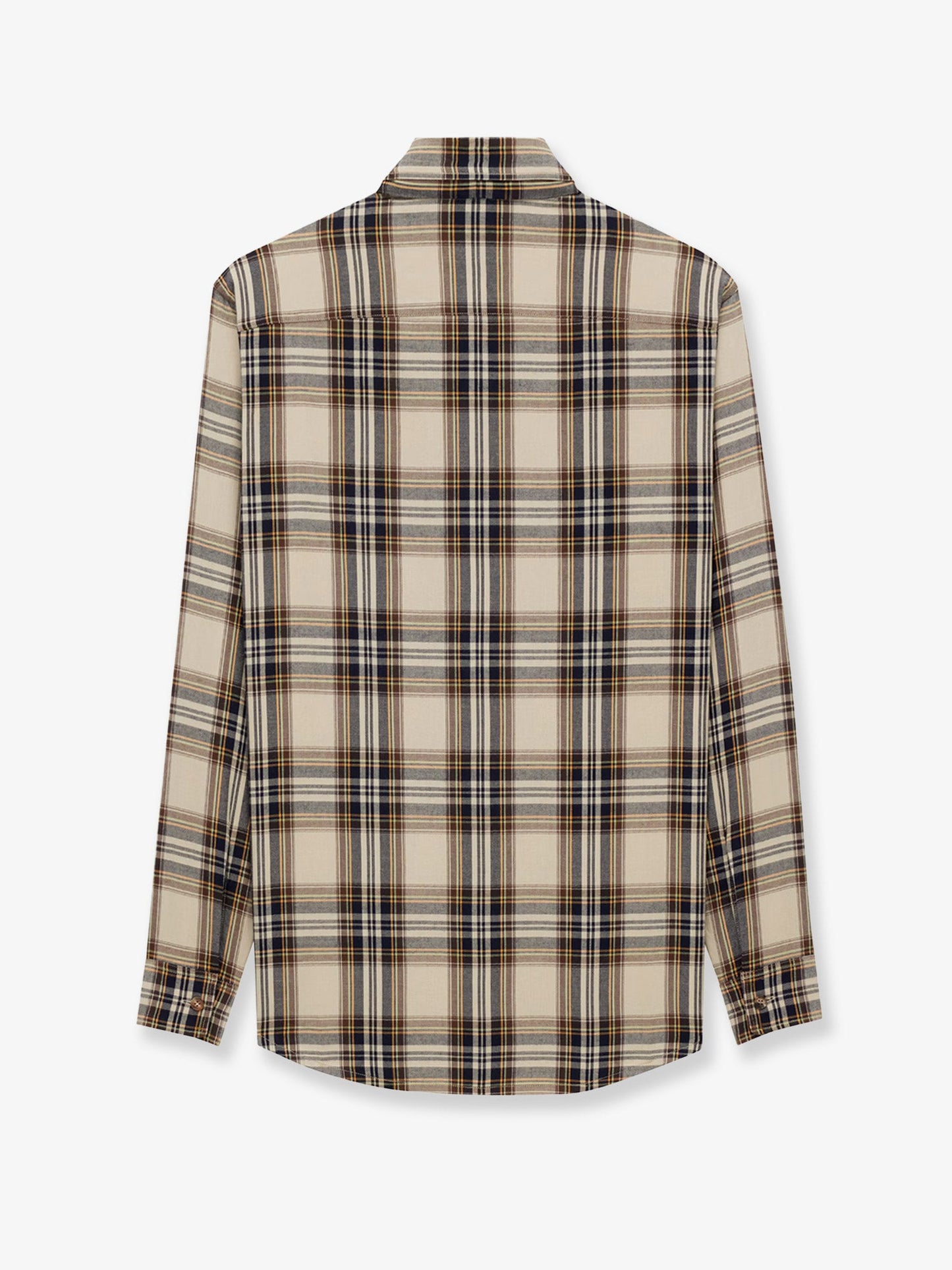 Saint Laurent Women Cotton Tartan Lavalliere Shirt SAINT LAURENT