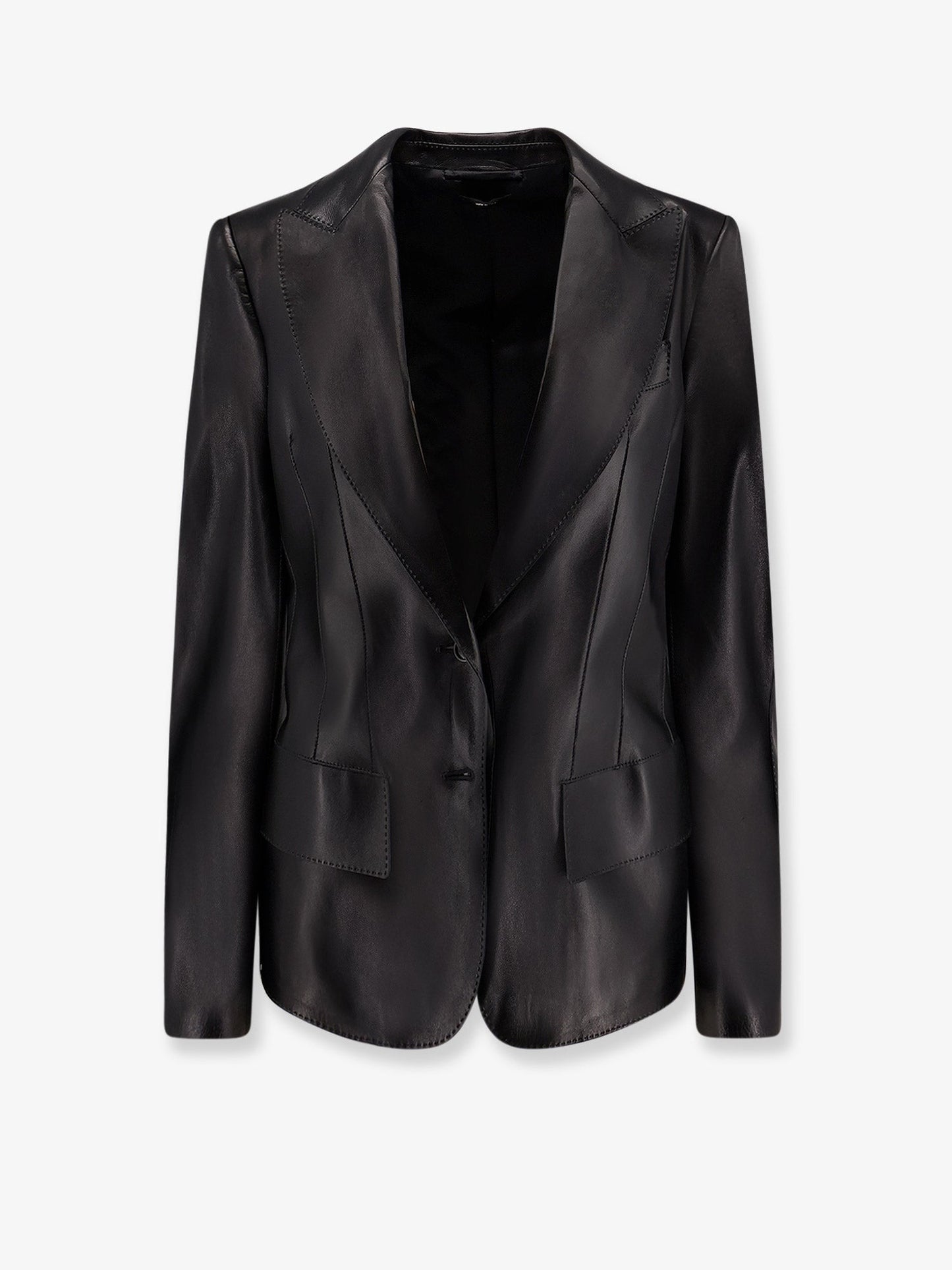 Tom Ford Women Leather Blazer TOM FORD