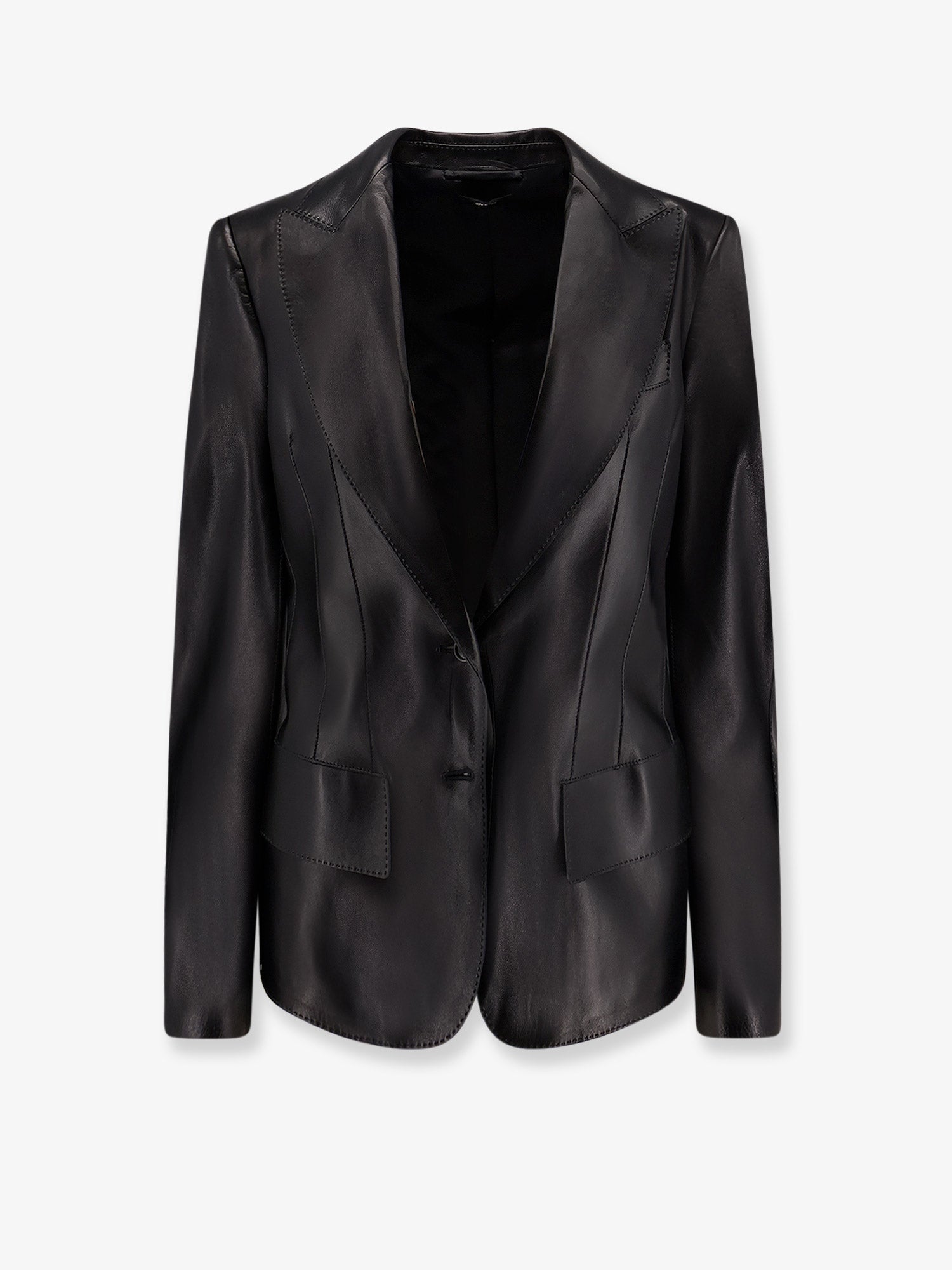 Tom Ford Women Leather Blazer TOM FORD