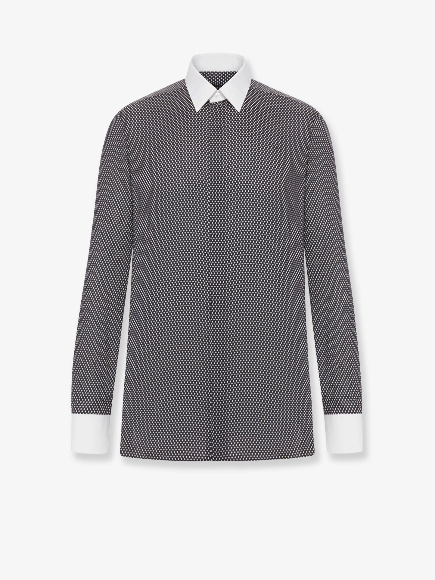 Tom Ford Men Microfantasy Cotton Shirt TOM FORD