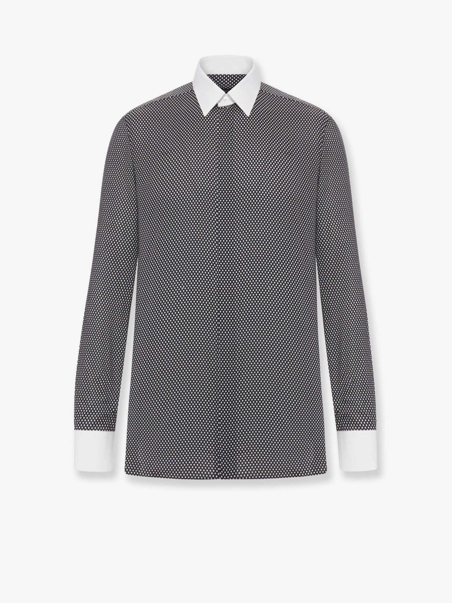 Tom Ford Men Microfantasy Cotton Shirt TOM FORD