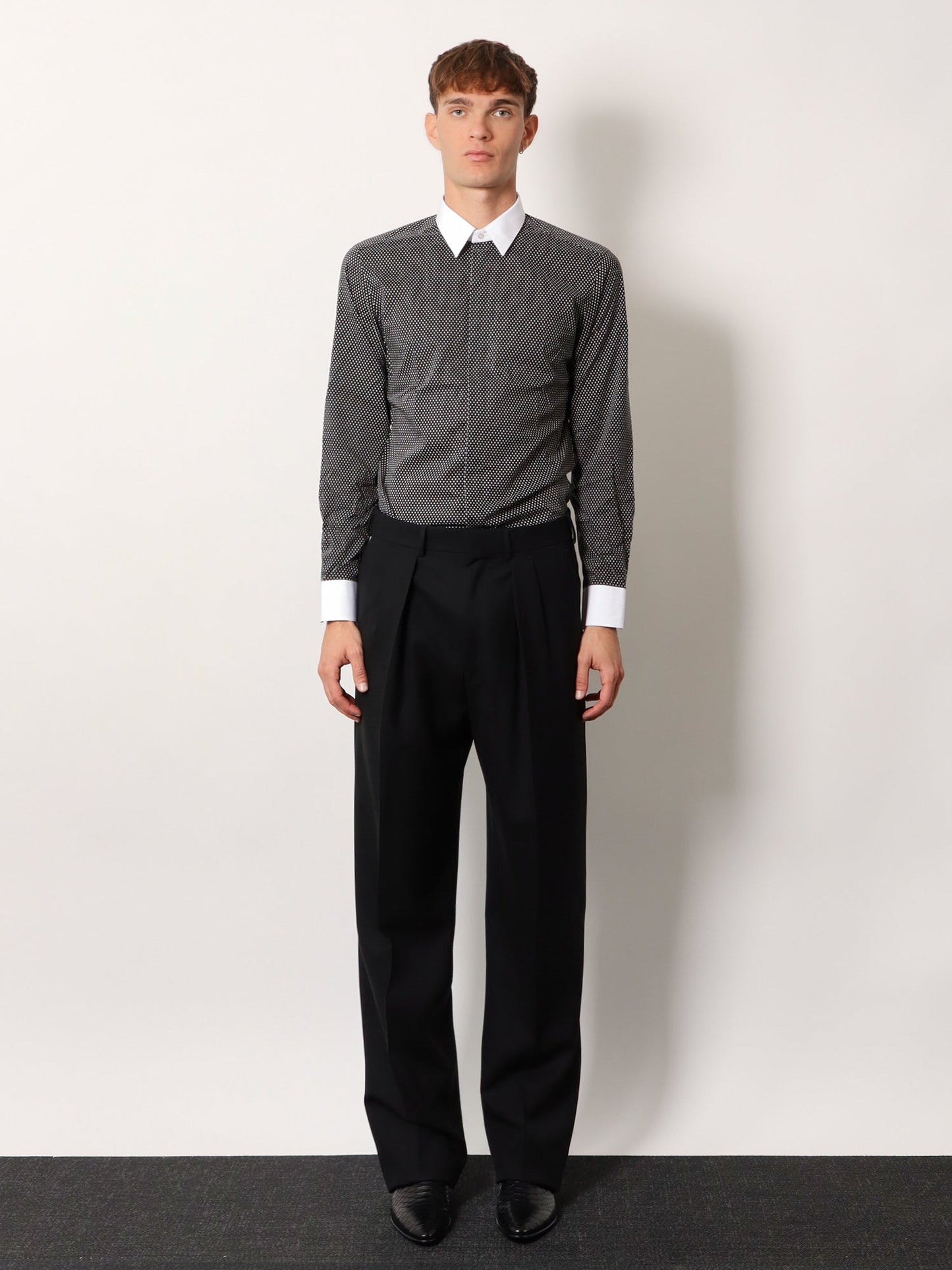 Tom Ford Men Microfantasy Cotton Shirt TOM FORD