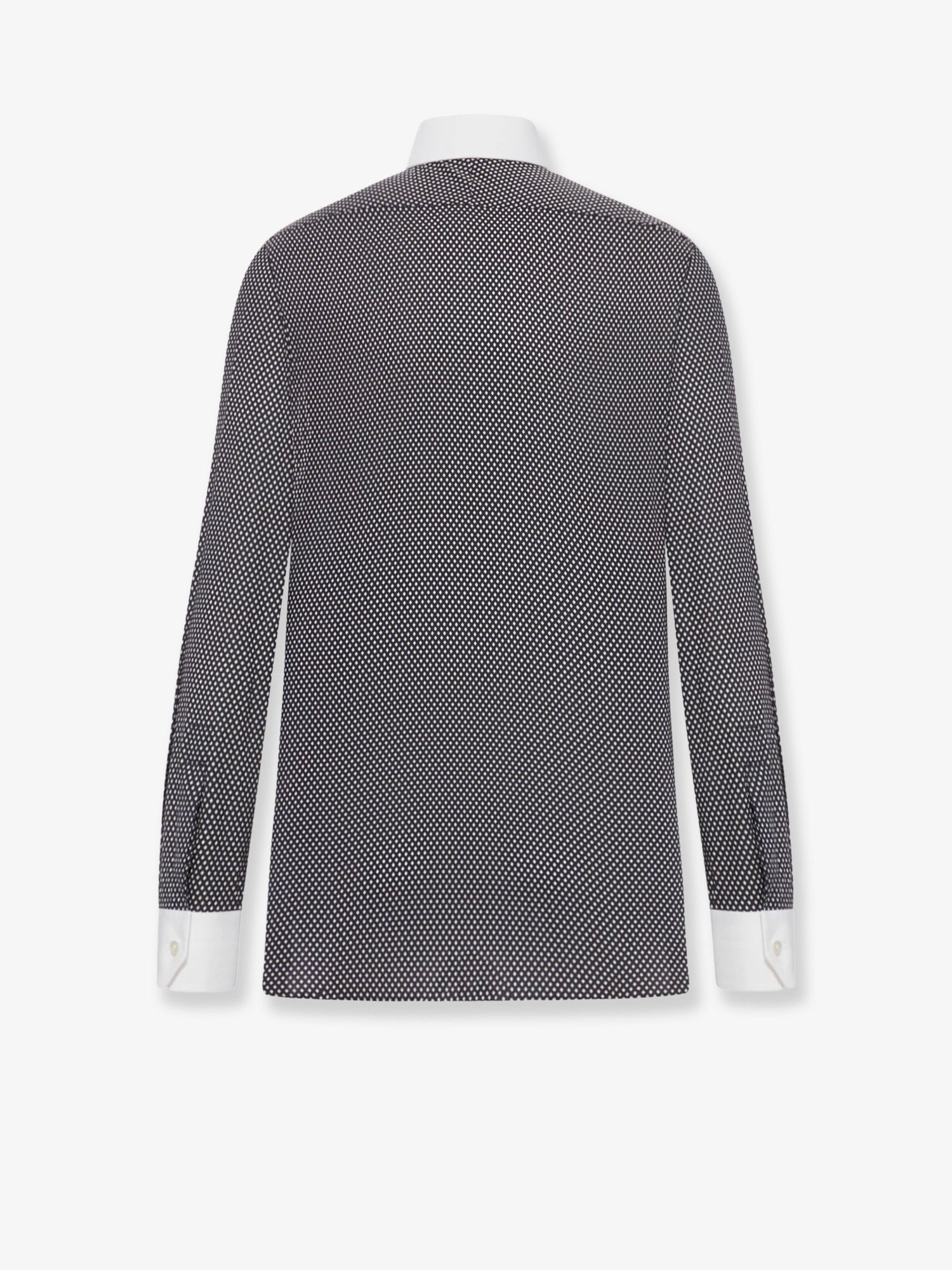 Tom Ford Men Microfantasy Cotton Shirt TOM FORD