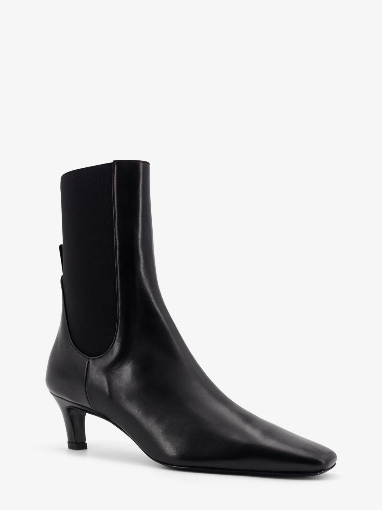 Toteme Women The Mid Heel Boot Leather Boots TOTEME