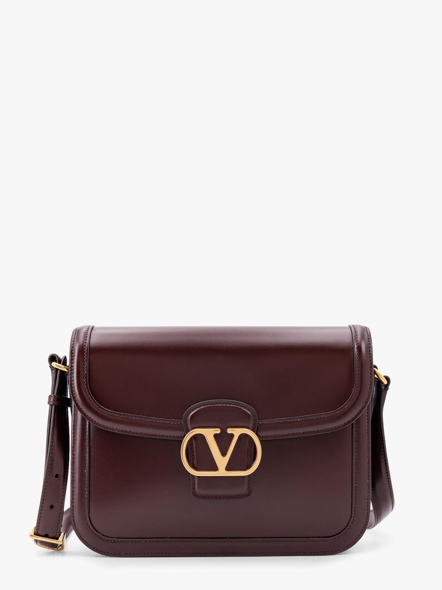 Valentino Garavani Women Valentino Garavani 9To5 Leather Shoulder Bag VALENTINO GARAVANI