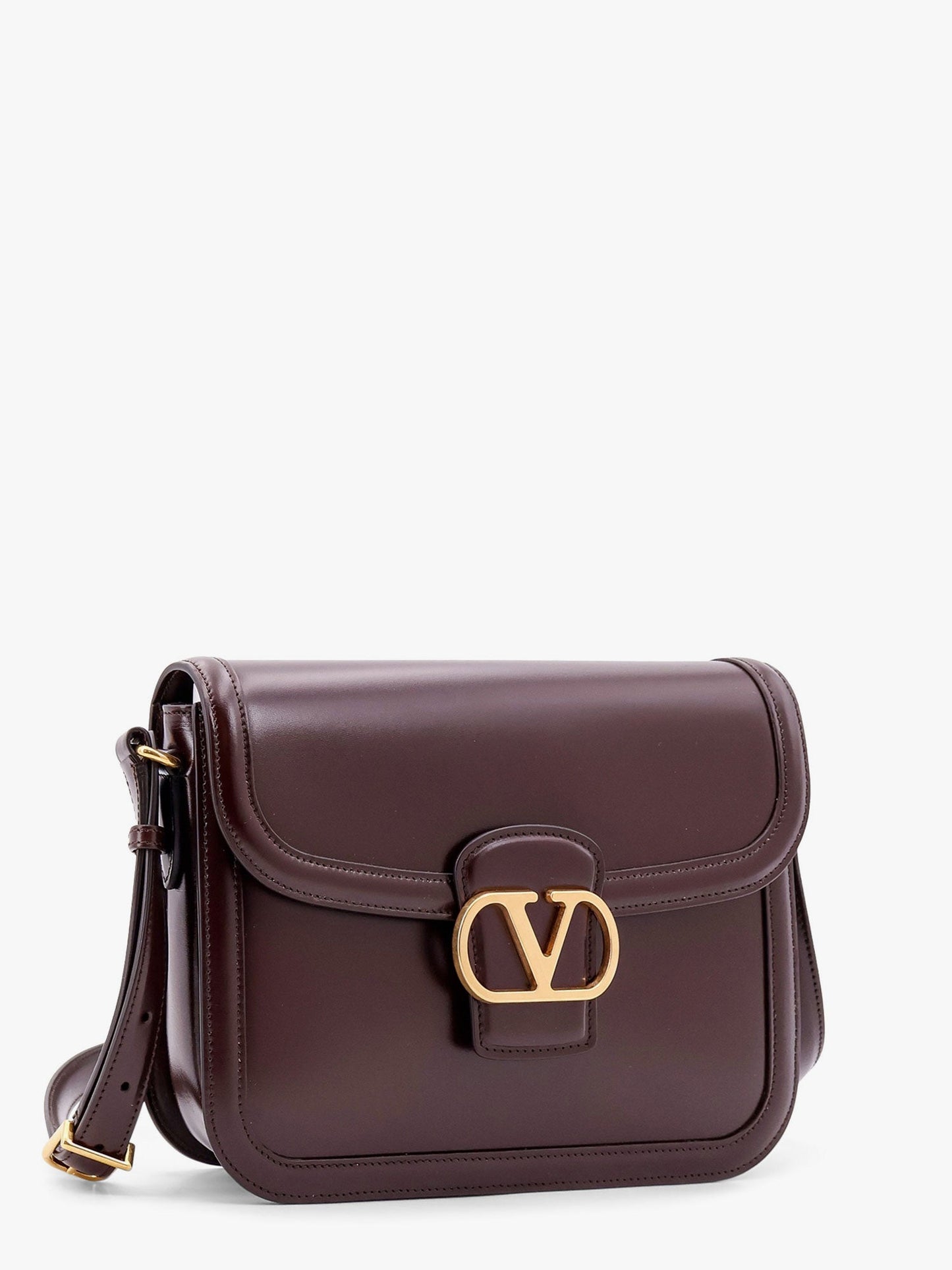 Valentino Garavani Women Valentino Garavani 9To5 Leather Shoulder Bag VALENTINO GARAVANI