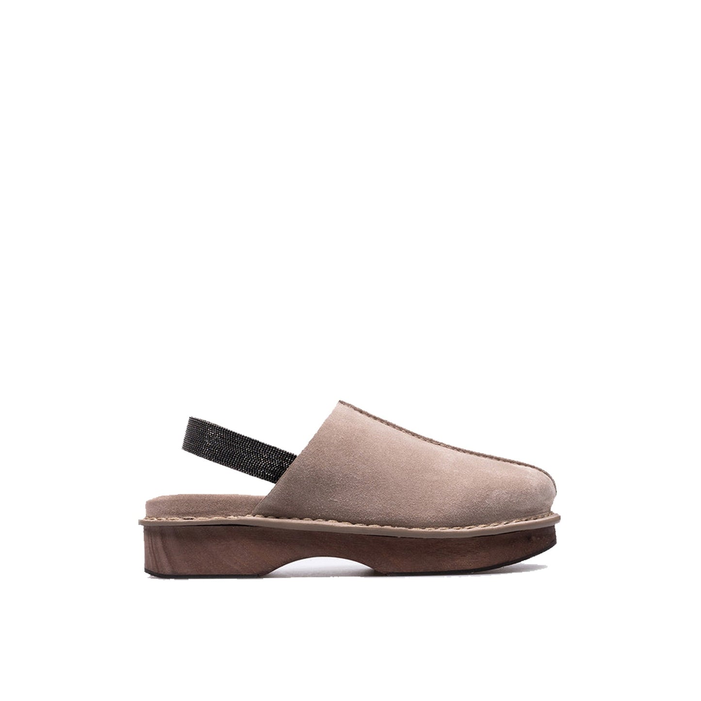 Brunello Cucinelli Suede Clogs Mules Women BRUNELLO CUCINELLI