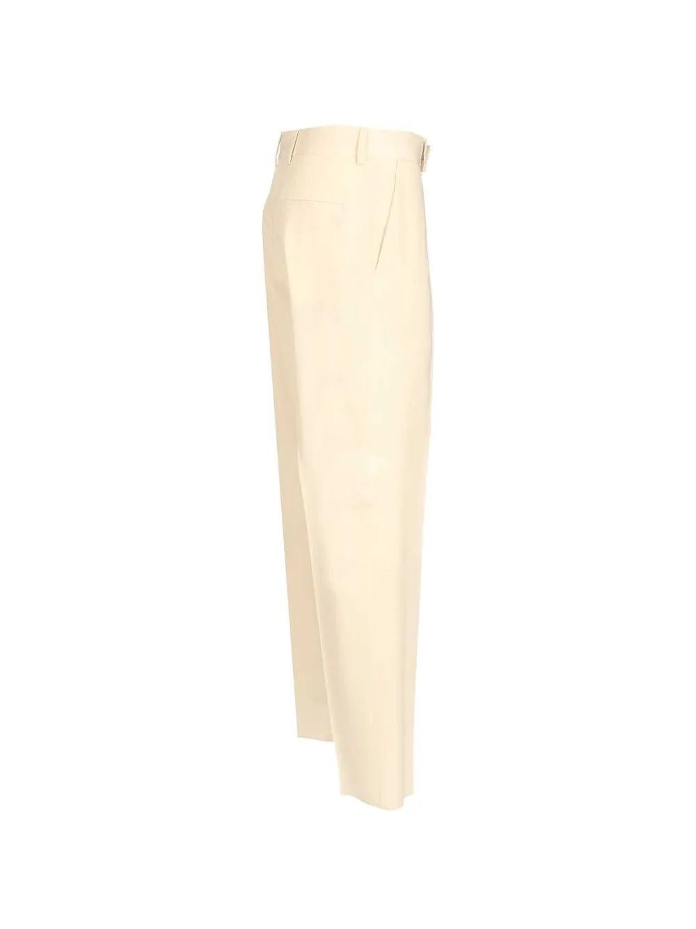 Fendi Men Adv - Look 77 - Straight Leg Gabardine Pants FENDI