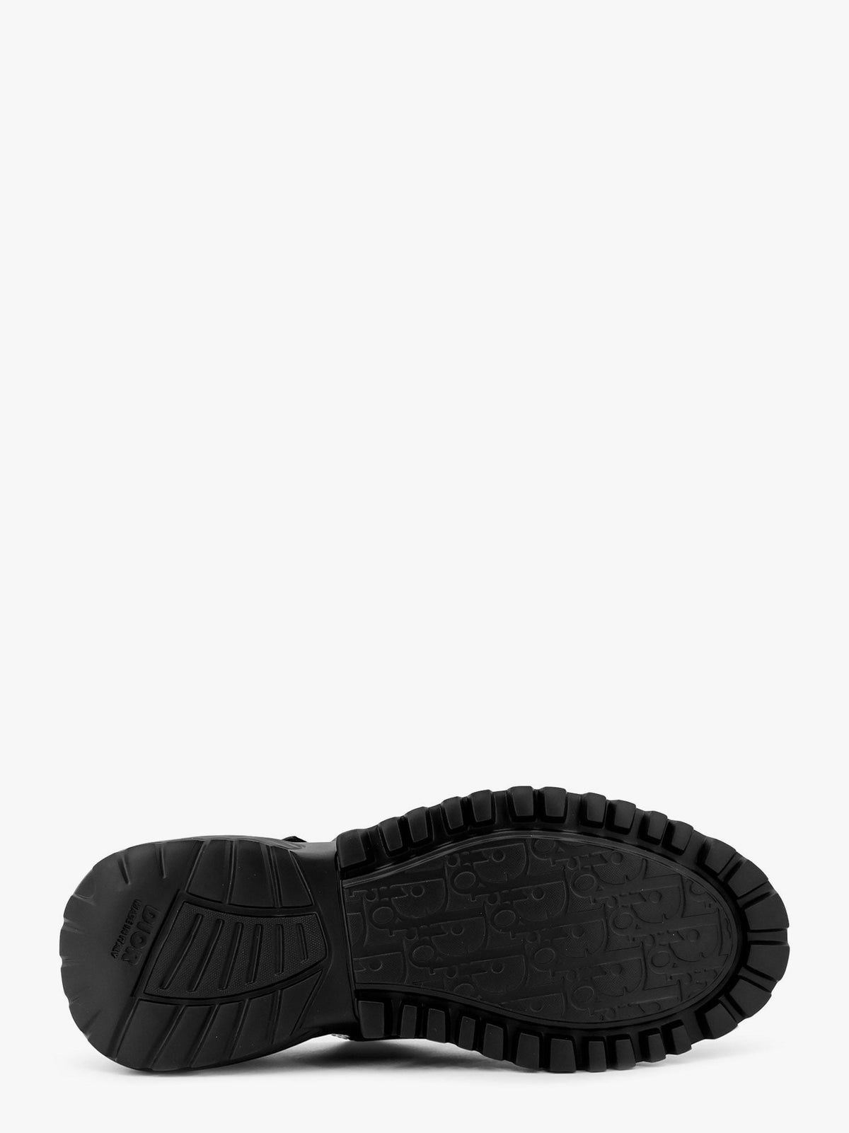 Dior Men Mocassino Derby In Pelle Con Fibbia In Alluminio Con Dettaglio Logo CHRISTIAN DIOR