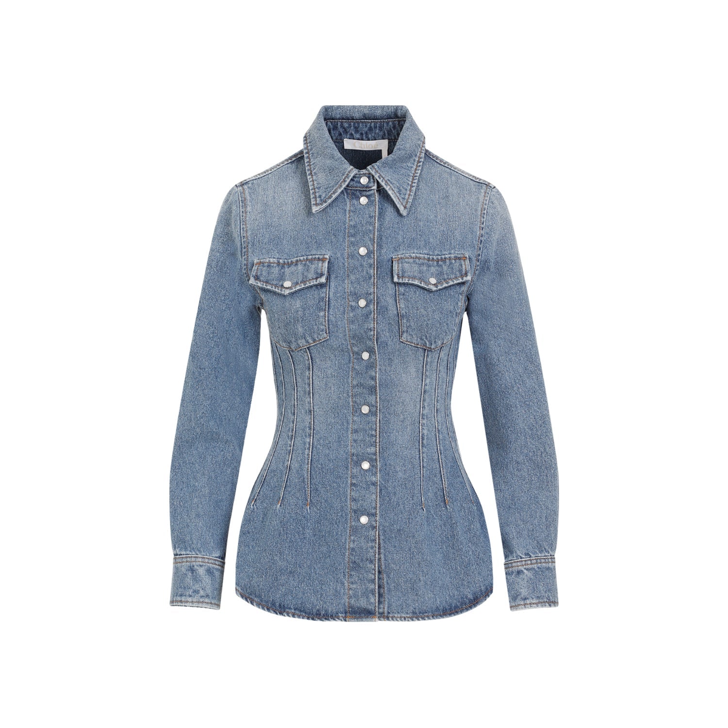 Chloe Denim Shirt Women CHLOE