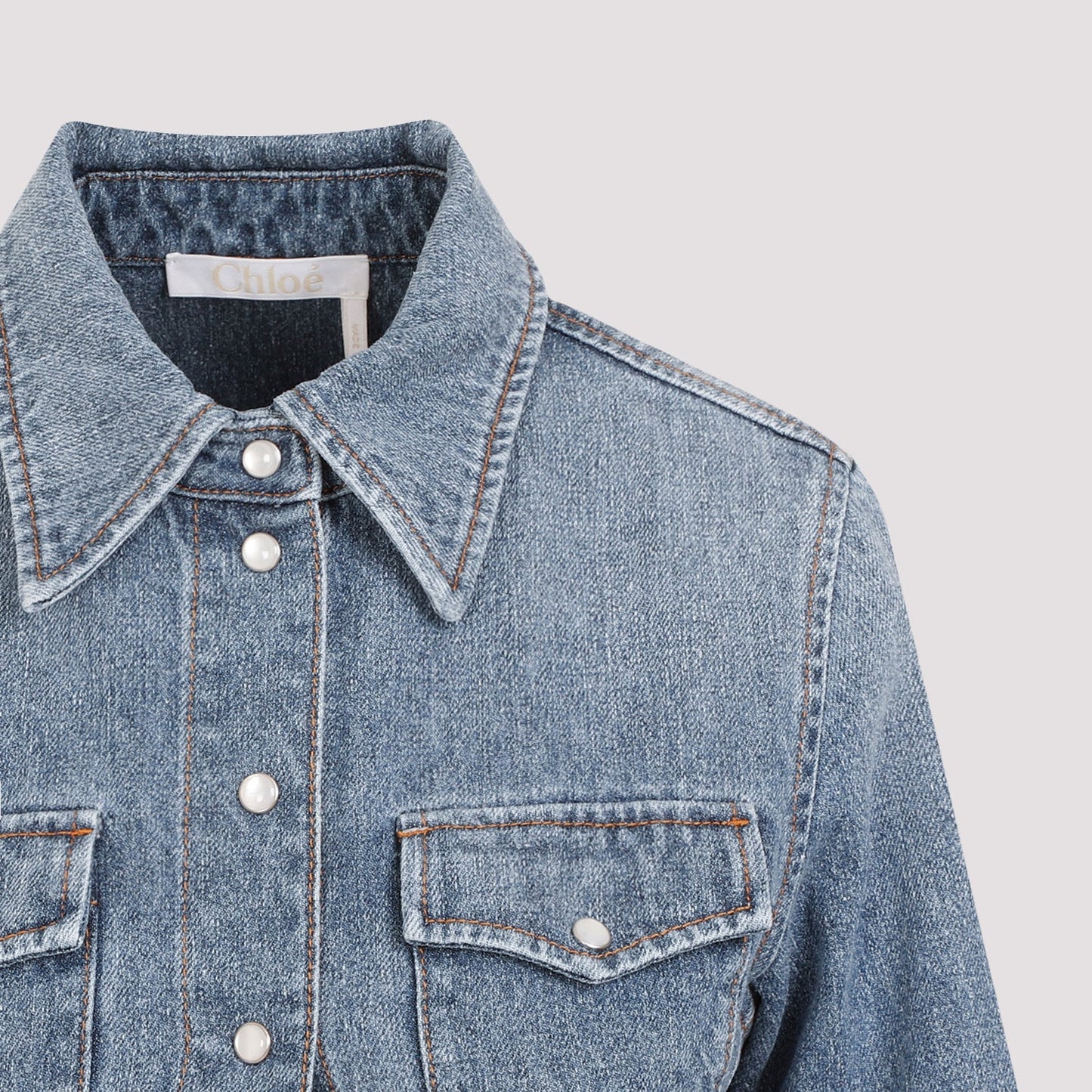 Chloe Denim Shirt Women CHLOE