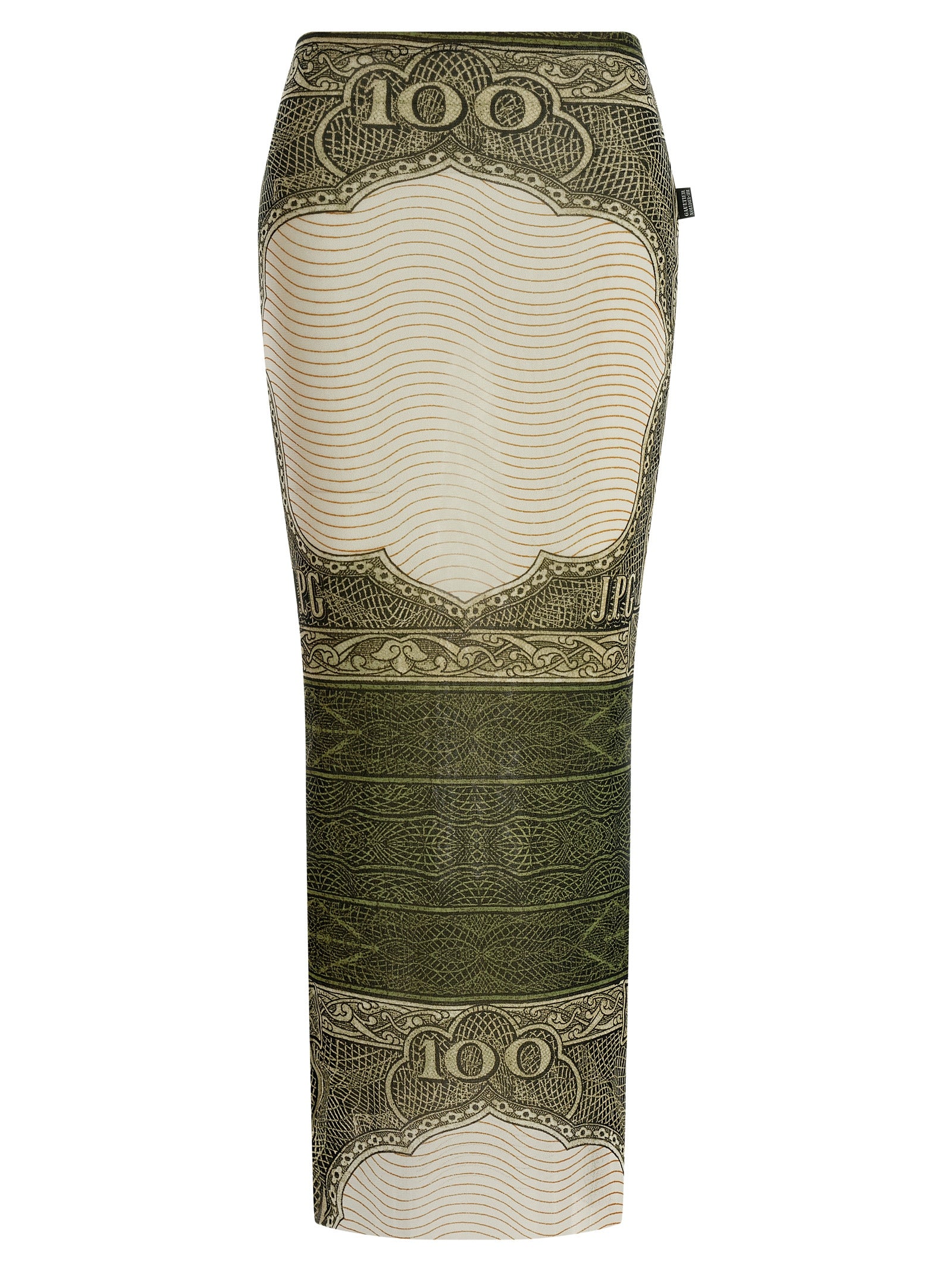 Jean Paul Gaultier Women 'Re-Edition - The Green Cartouche' Skirt JEAN PAUL GAULTIER