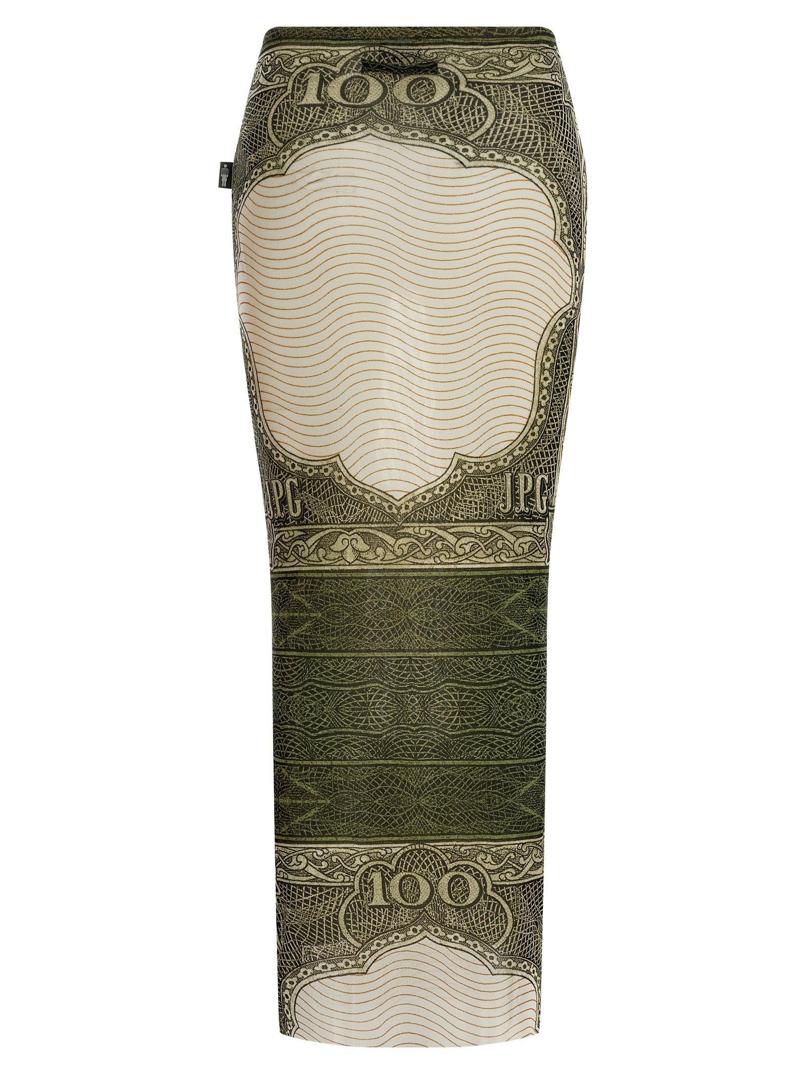 Jean Paul Gaultier Women 'Re-Edition - The Green Cartouche' Skirt JEAN PAUL GAULTIER