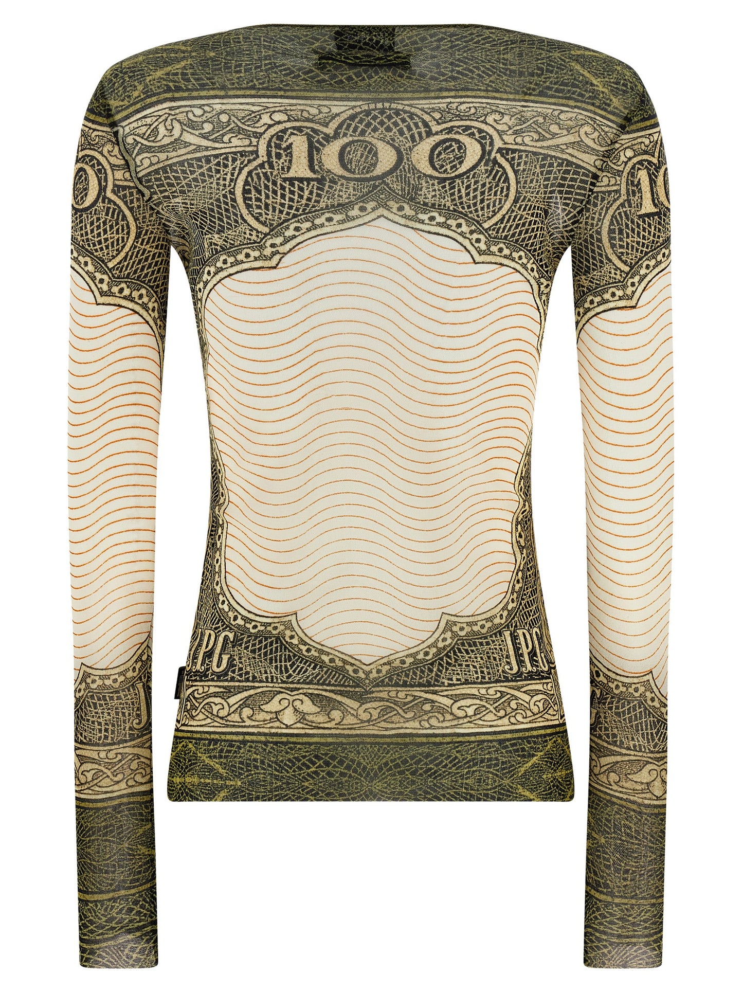 Jean Paul Gaultier Women 'Re-Edition - The Green Cartouche' Top JEAN PAUL GAULTIER
