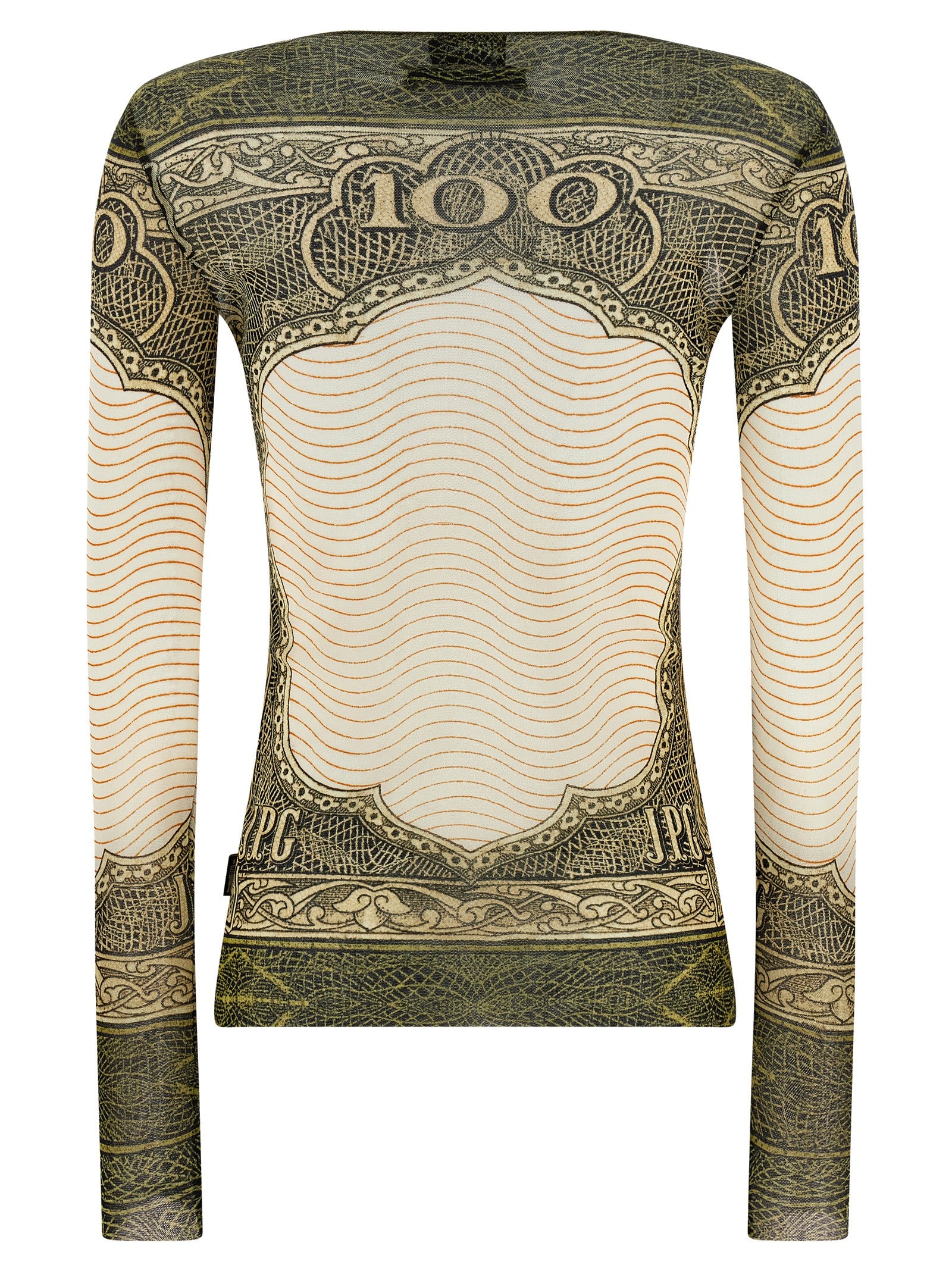 Jean Paul Gaultier Women 'Re-Edition - The Green Cartouche' Top JEAN PAUL GAULTIER