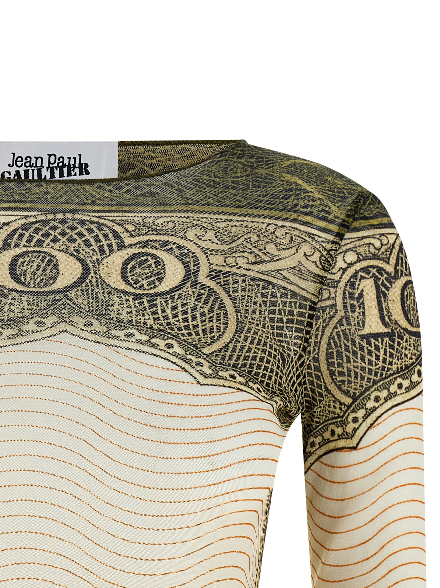 Jean Paul Gaultier Women 'Re-Edition - The Green Cartouche' Top JEAN PAUL GAULTIER