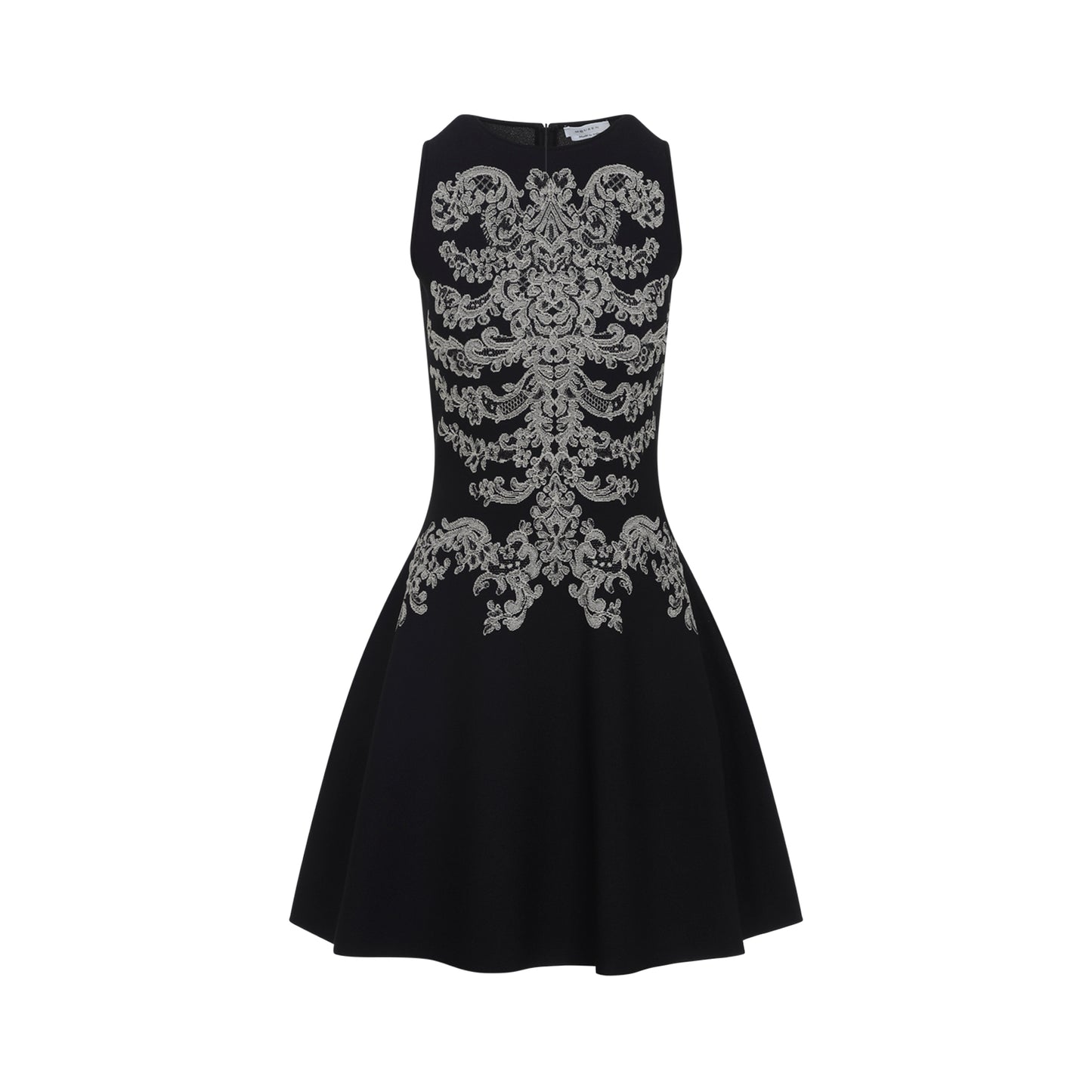 Alexander Mcqueen Viscose Mini Dress Women ALEXANDER MCQUEEN