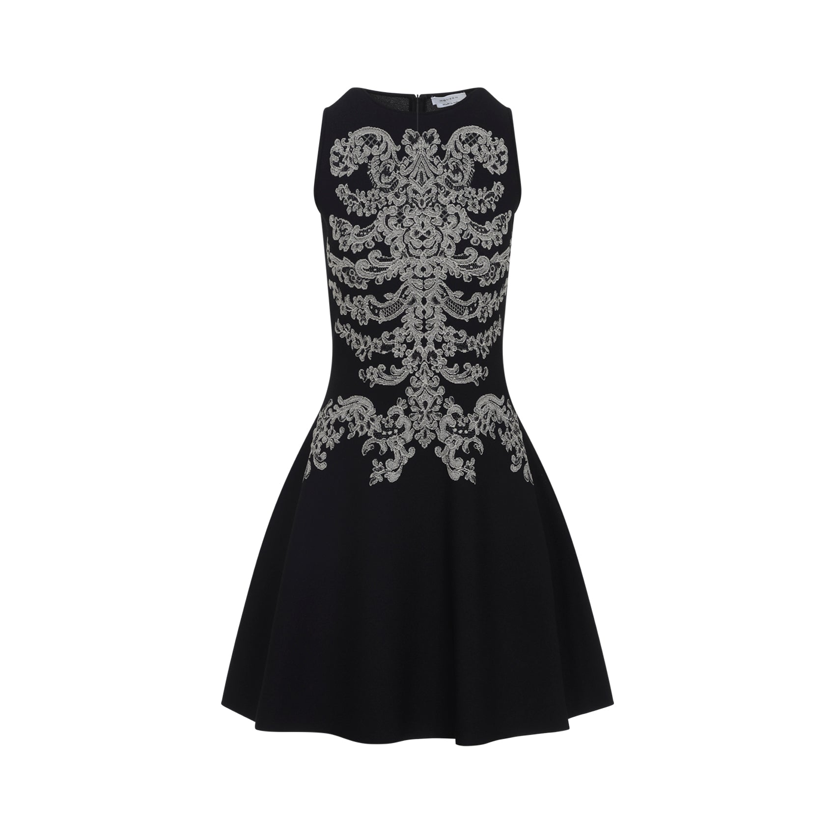 Alexander Mcqueen Viscose Mini Dress Women ALEXANDER MCQUEEN