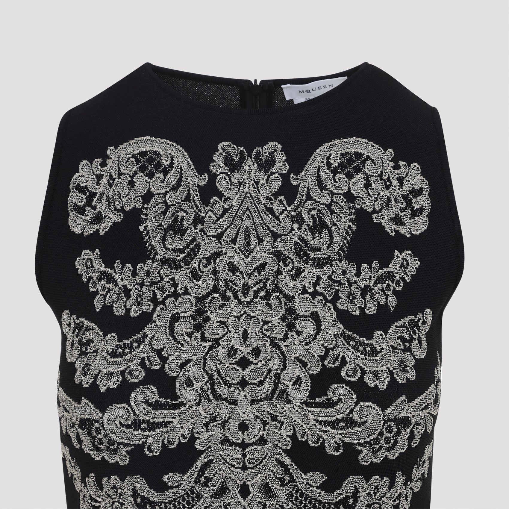 Alexander Mcqueen Viscose Mini Dress Women ALEXANDER MCQUEEN