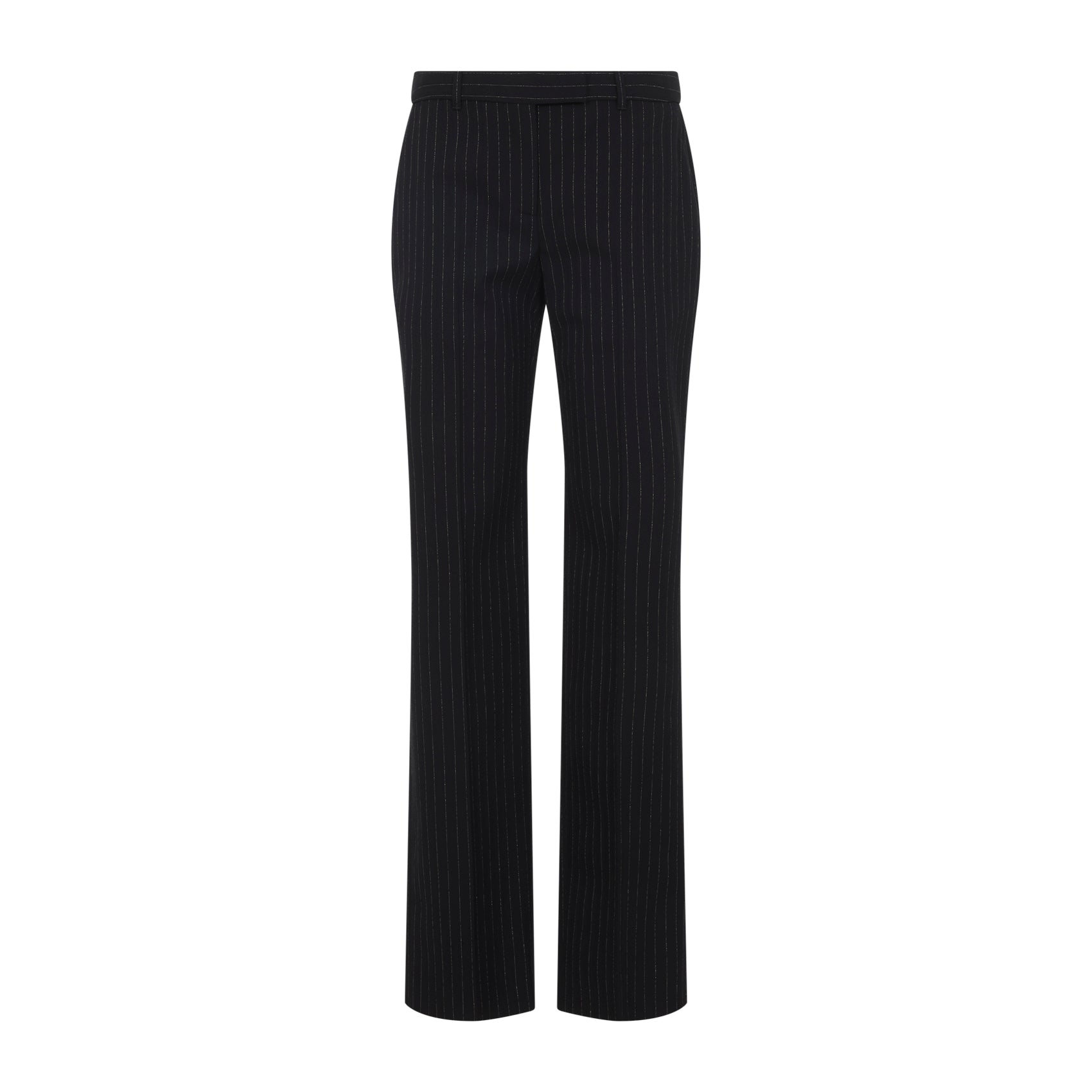 Alexander Mcqueen Pinstripe Lurex Pants Women ALEXANDER MCQUEEN