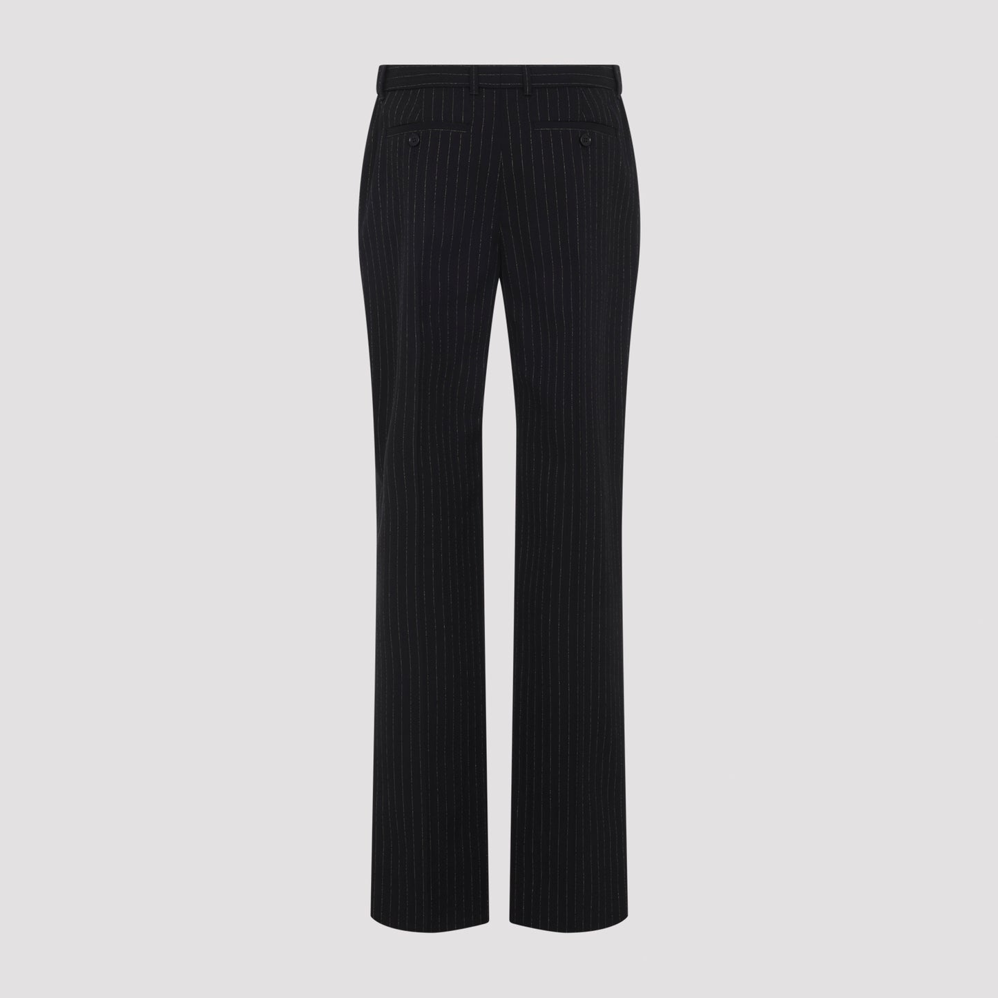 Alexander Mcqueen Pinstripe Lurex Pants Women ALEXANDER MCQUEEN