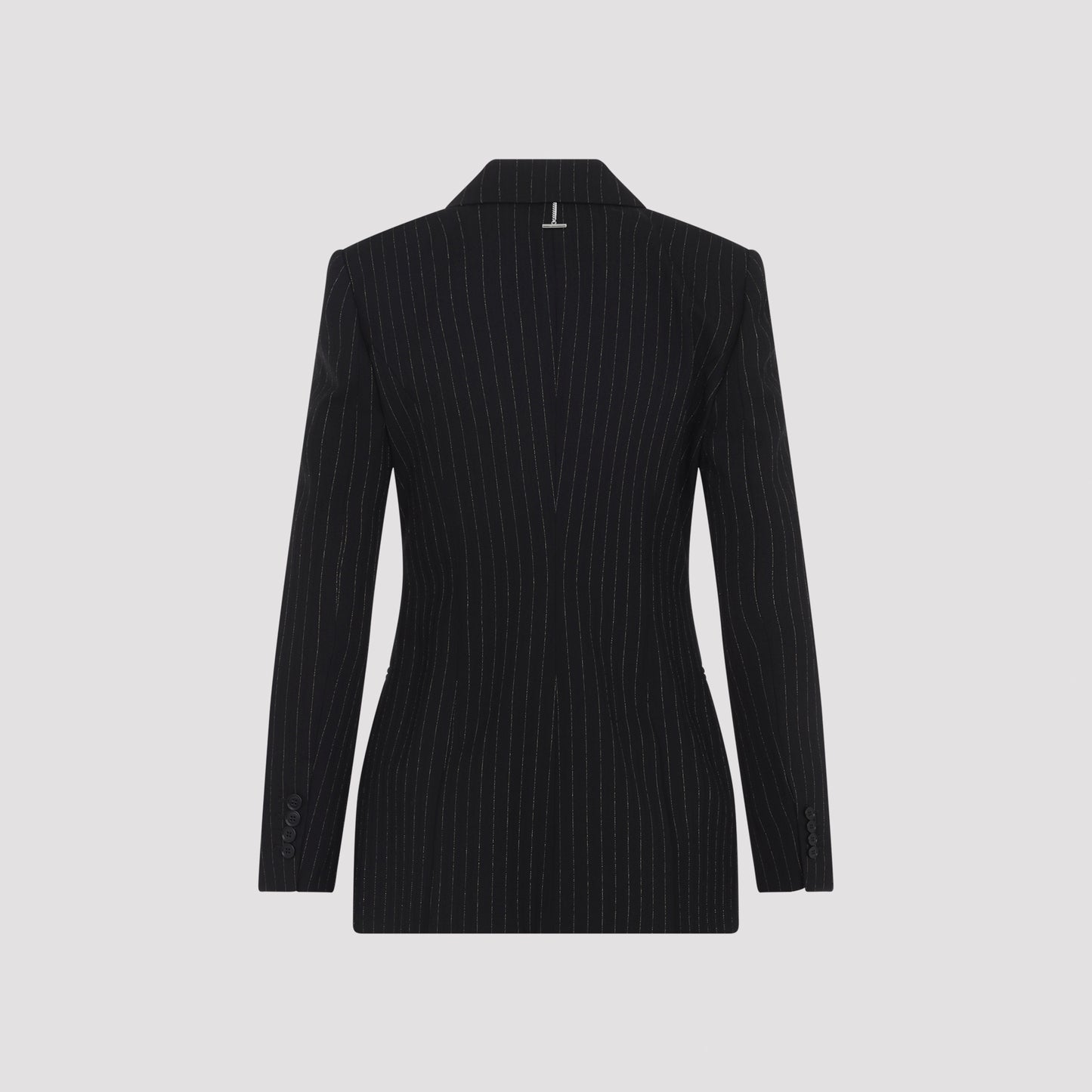 Alexander Mcqueen Pinstripe Lurex Jacket Women ALEXANDER MCQUEEN