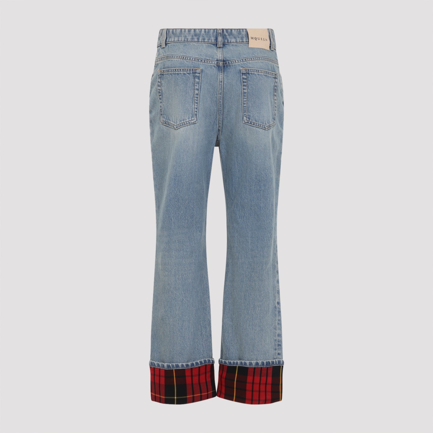 Alexander Mcqueen Cotton Jeans Women ALEXANDER MCQUEEN