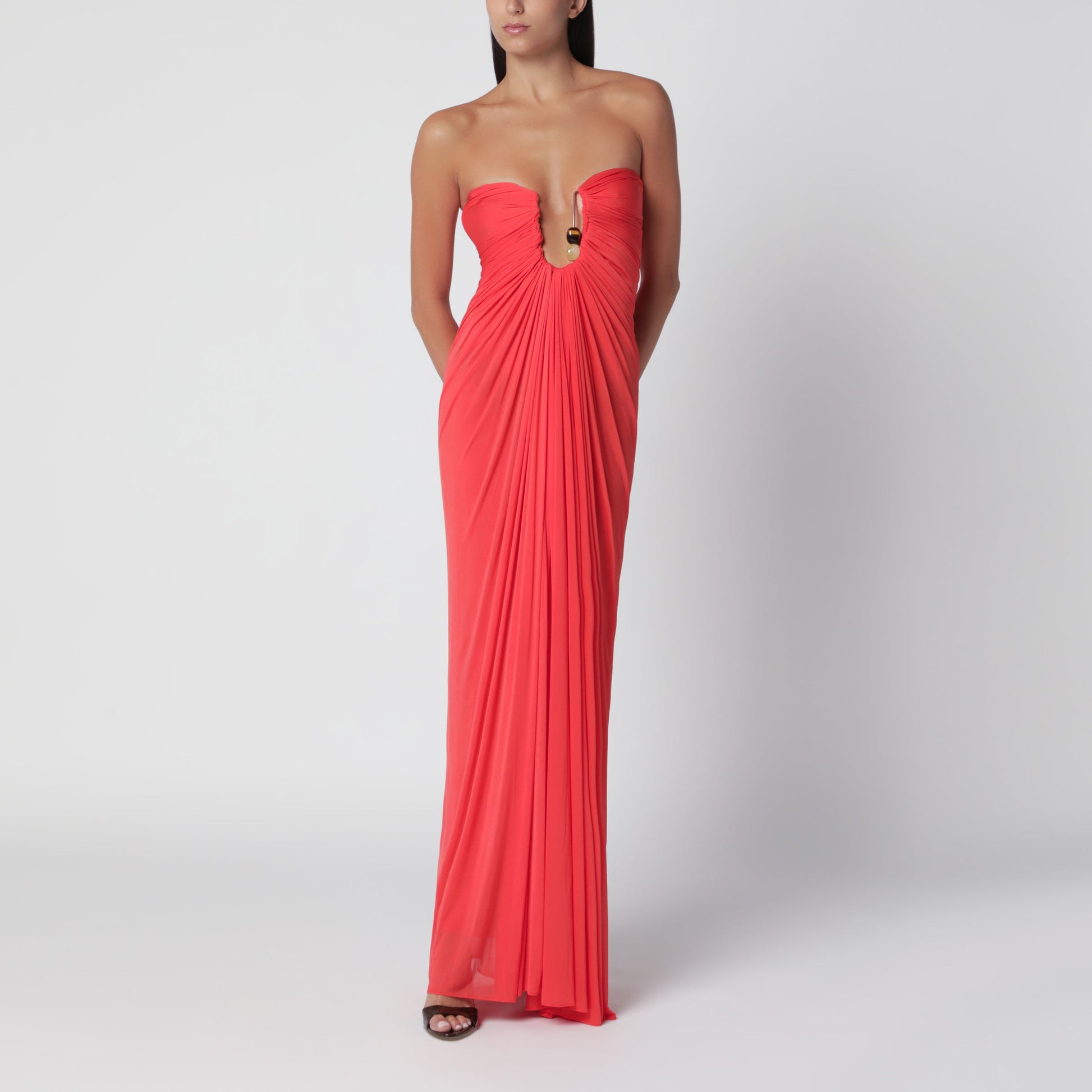 Christopher Esber Coral Long Jersey Dress Women CHRISTOPHER ESBER