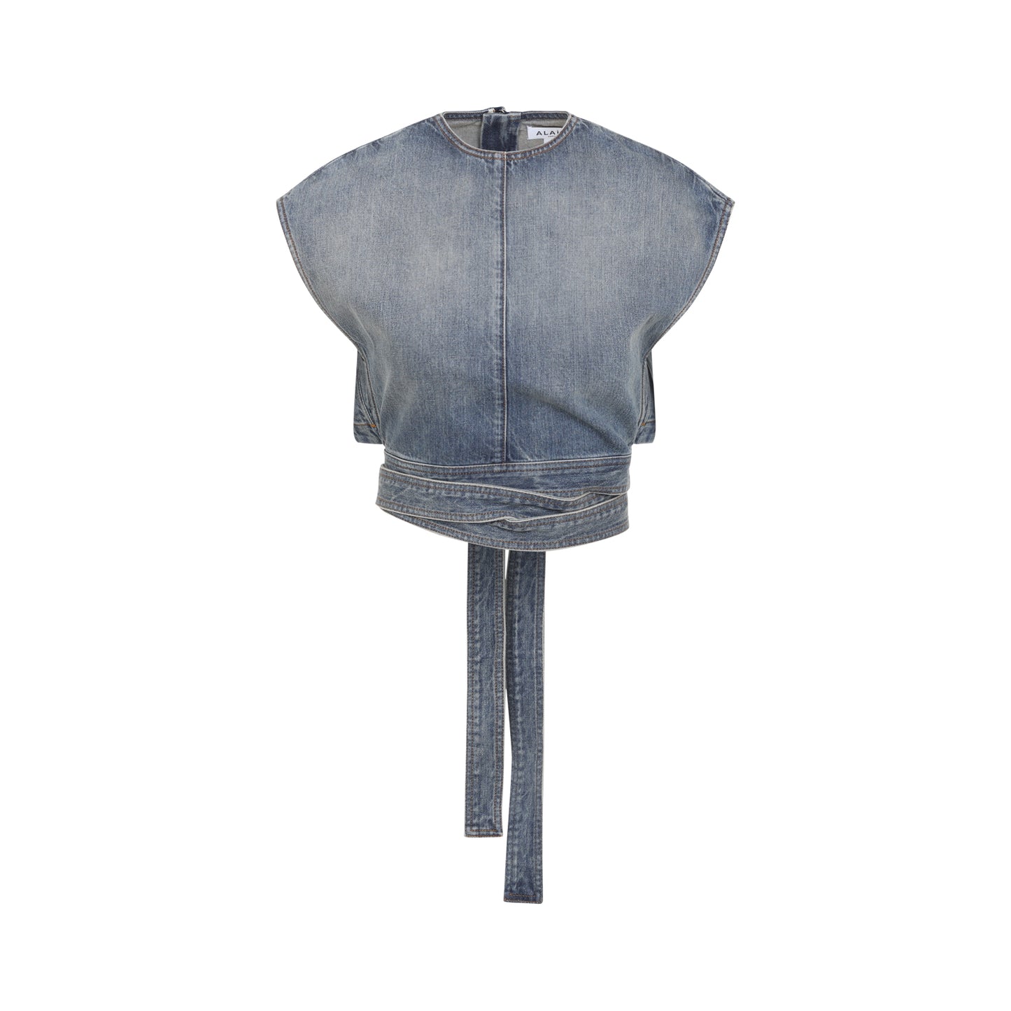 Alaïa Belted Top Women ALAIA