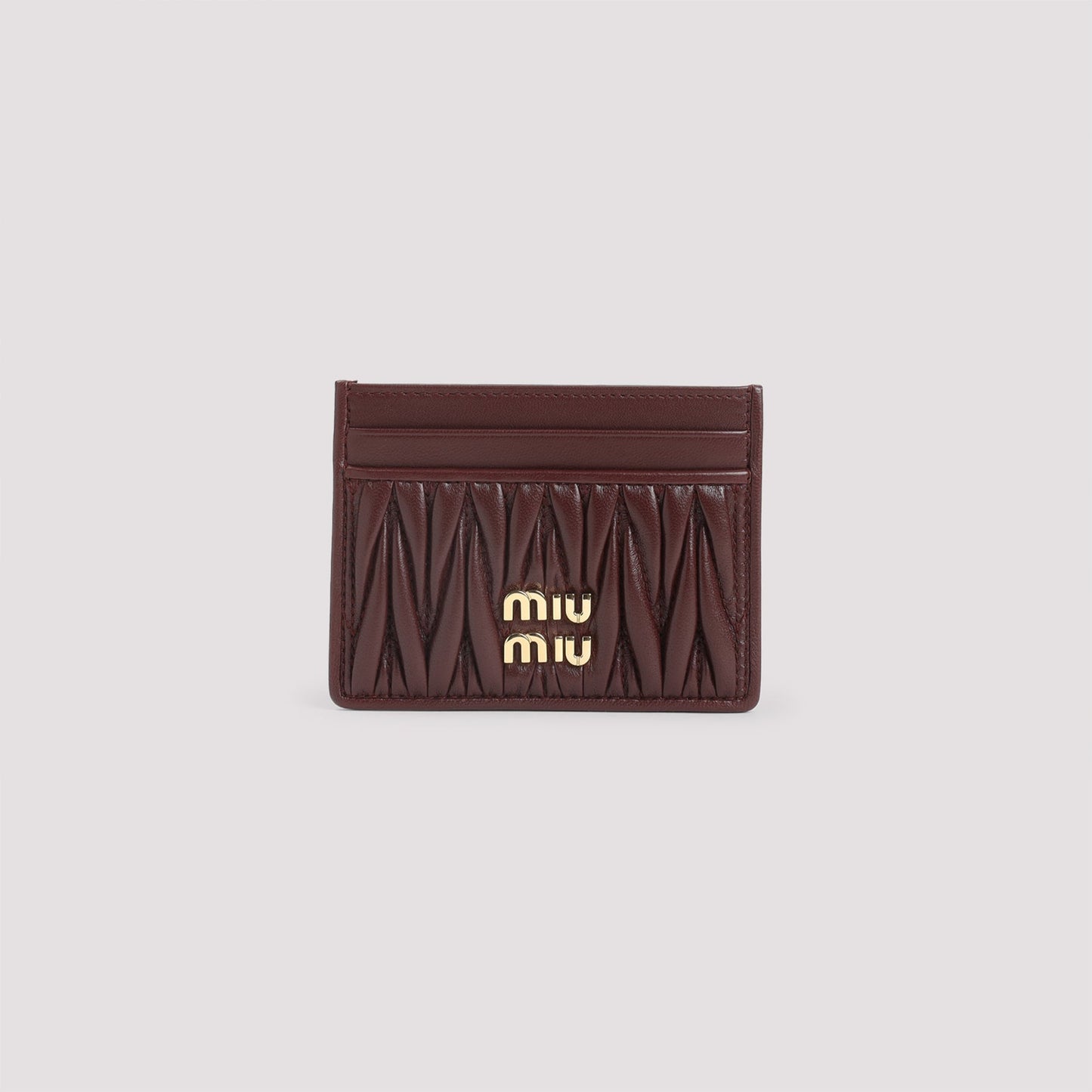Miu Miu Lamb Leather Cardholder Women MIU MIU