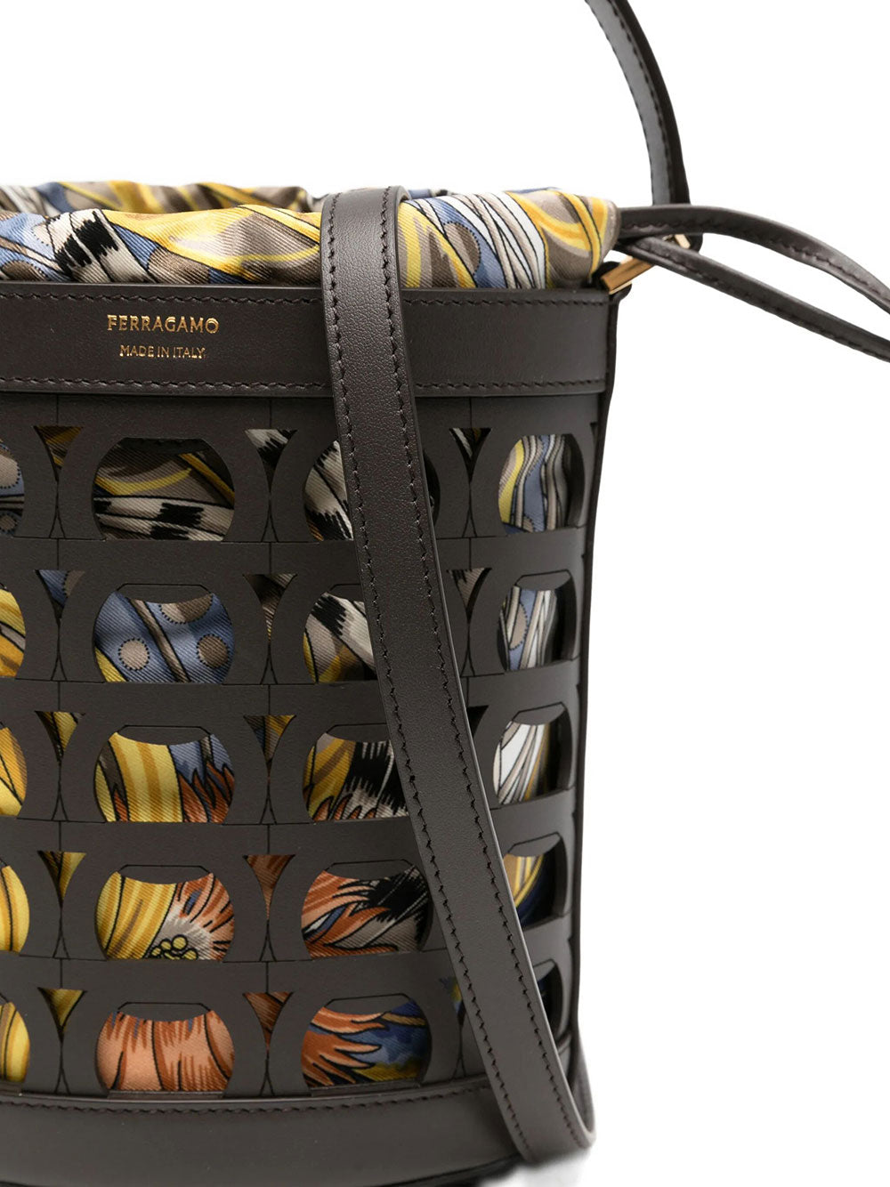 Ferragamo Women Gancini Laser Xs Bucket Bag FERRAGAMO