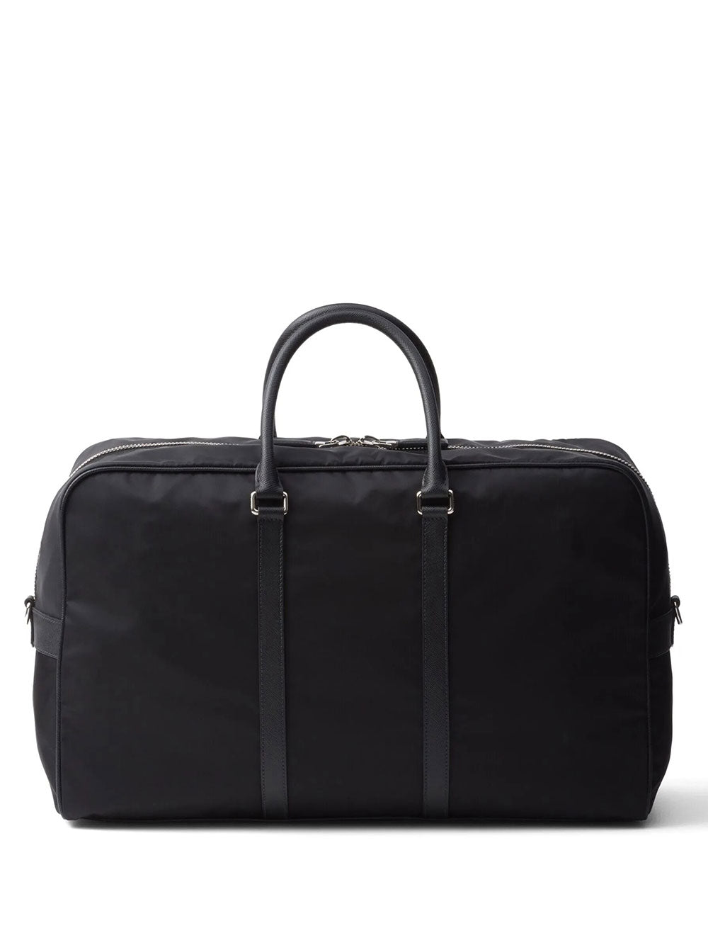 Prada Men Re-Nylon And Saffiano Leather Duffel Bag PRADA