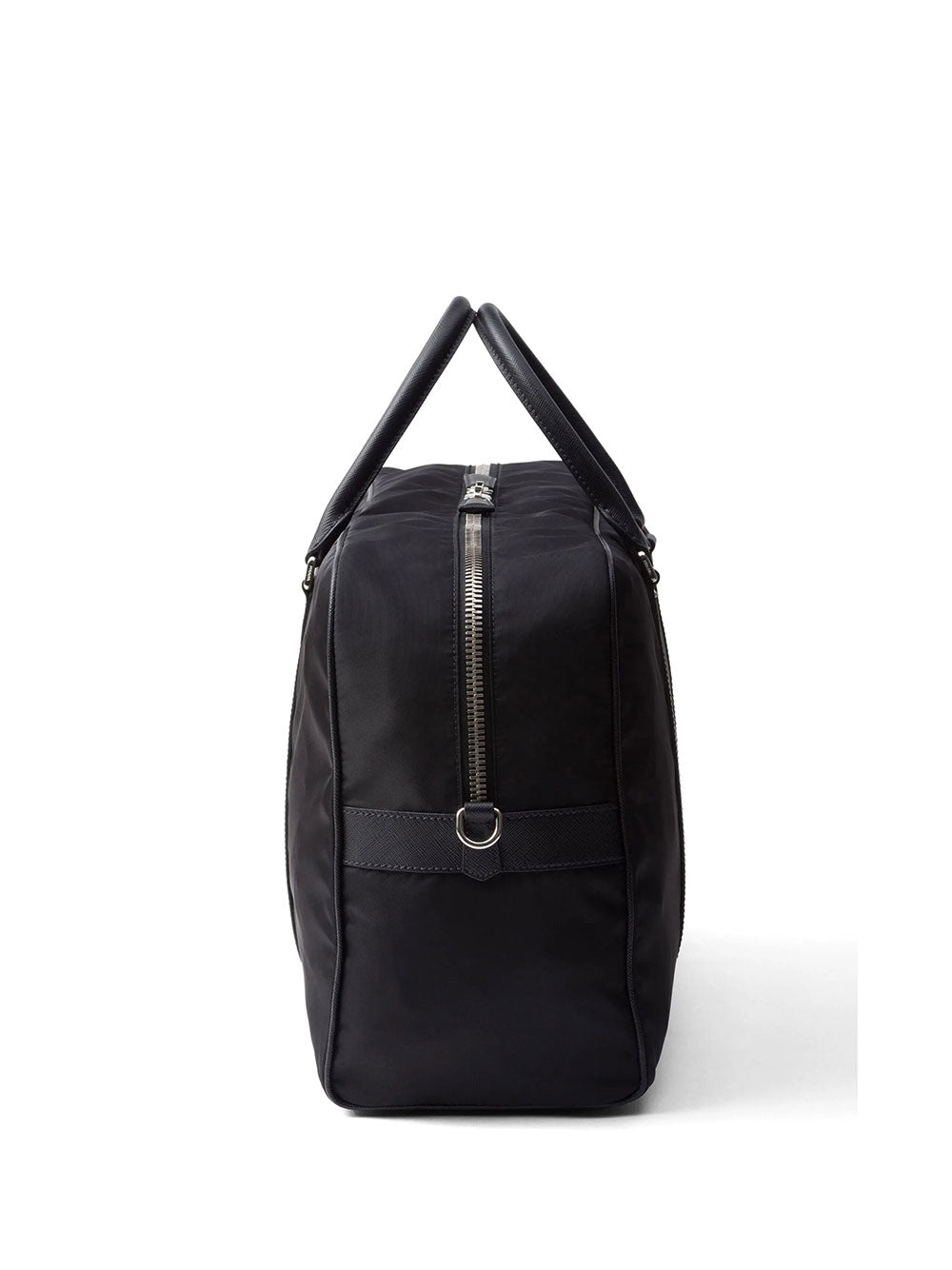Prada Men Re-Nylon And Saffiano Leather Duffel Bag PRADA