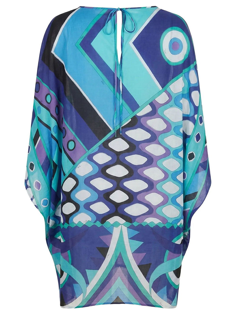 Pucci Women Vivara Print Cotton Kaftan PUCCI