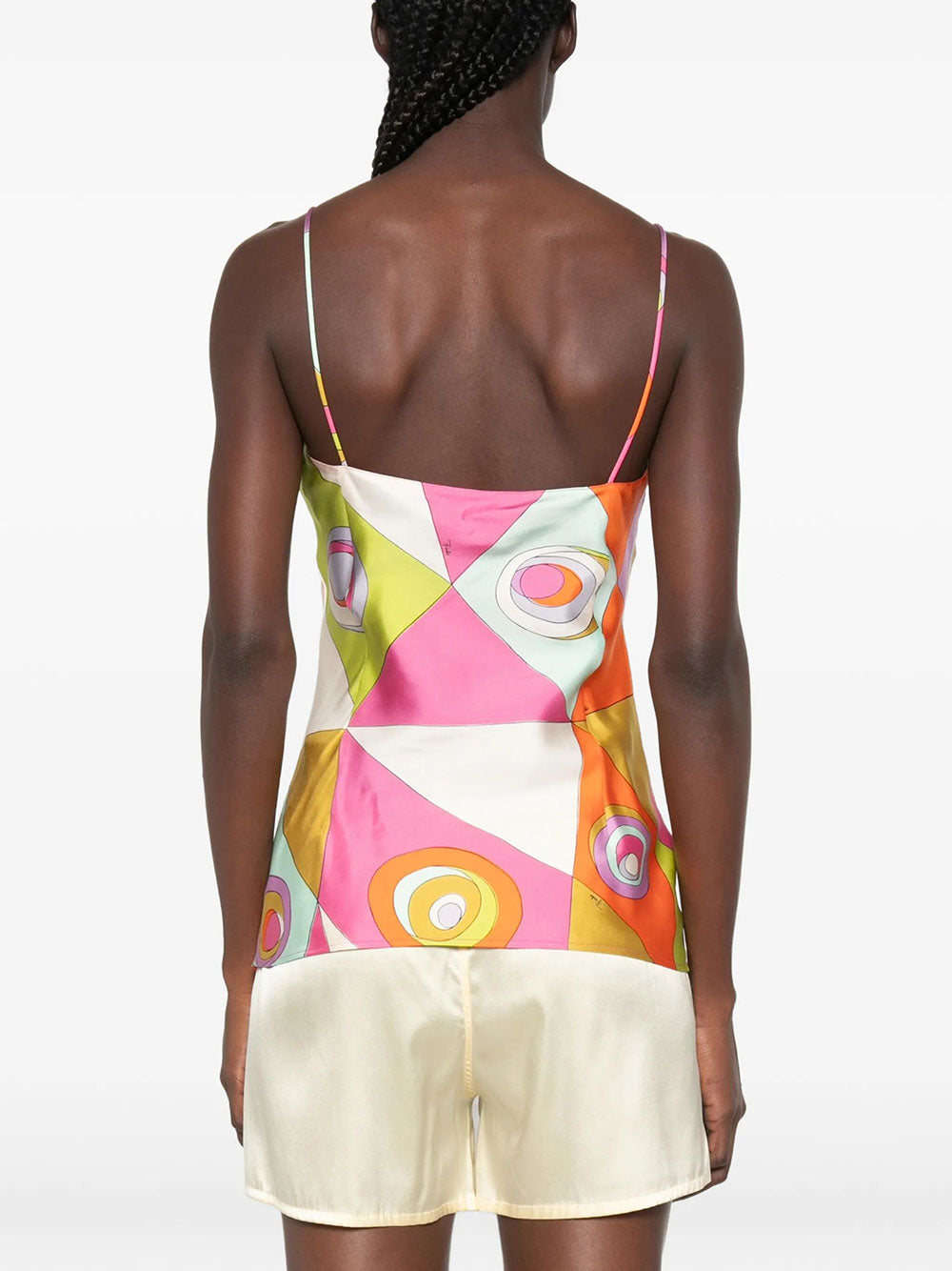 Pucci Women Occhi Print Silk Top PUCCI