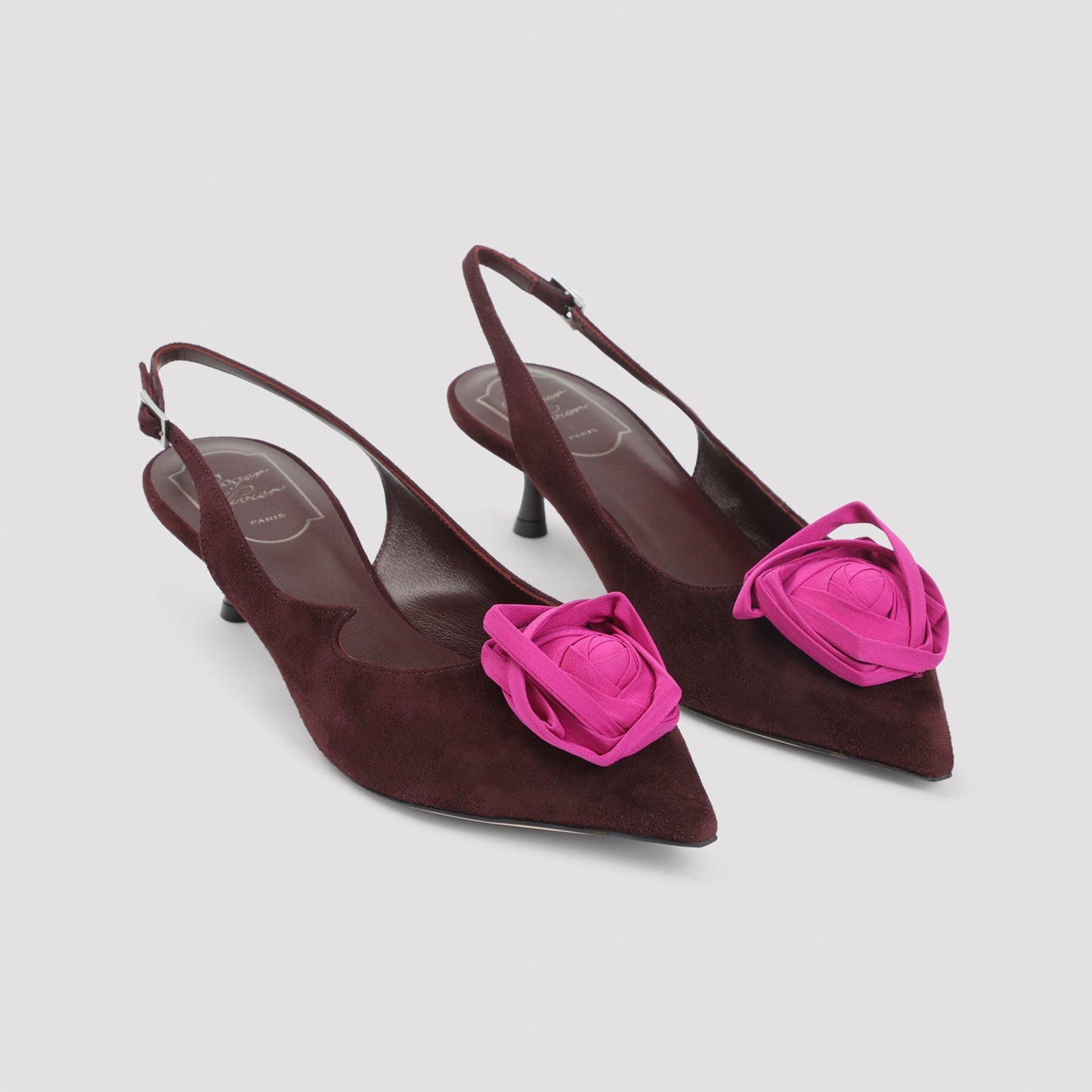 Roger Vivier Suede Slingback Women ROGER VIVIER