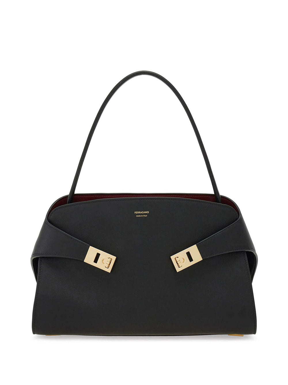 Ferragamo Women Hug Soft Medium Bicolor Shoulder Bag FERRAGAMO