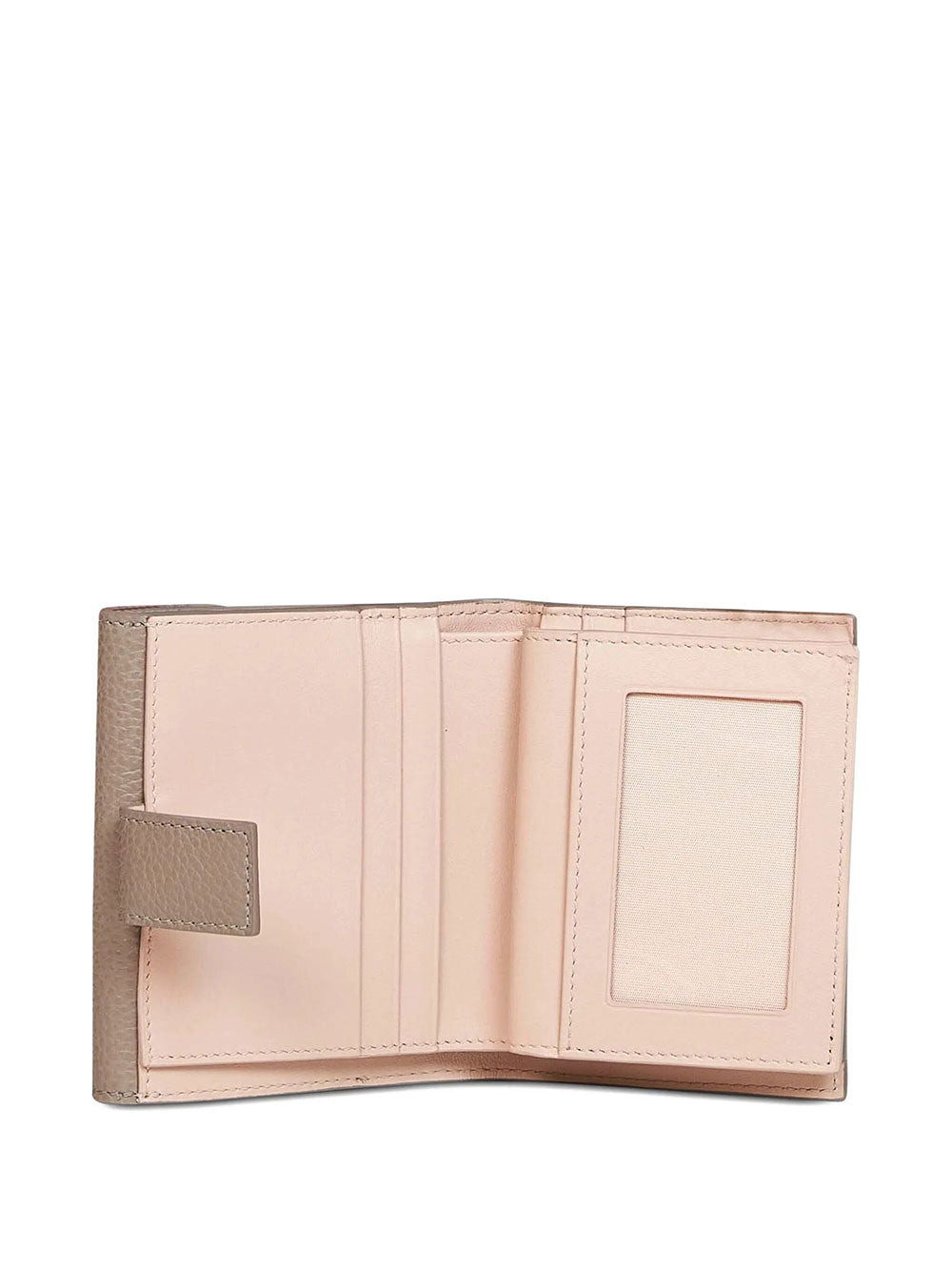 Ferragamo Women Gancini Grained Leather Compact Wallet FERRAGAMO