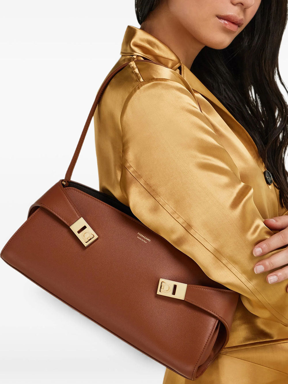 Ferragamo Women Hug East-West Shoulder Bag FERRAGAMO