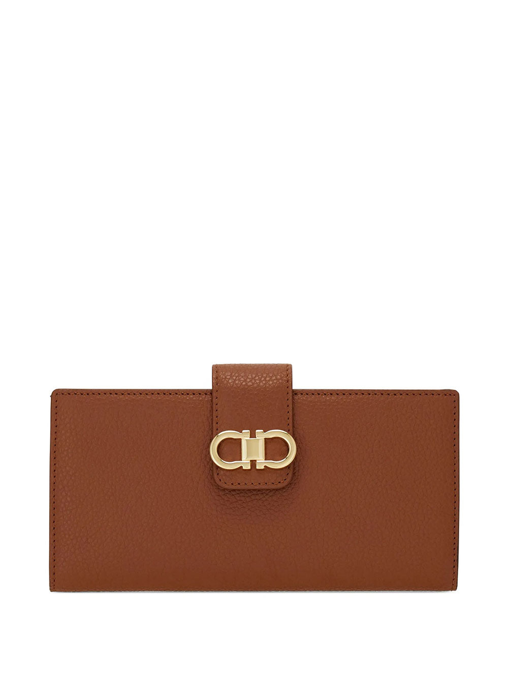 Ferragamo Women Grained Leather Continental Wallet FERRAGAMO